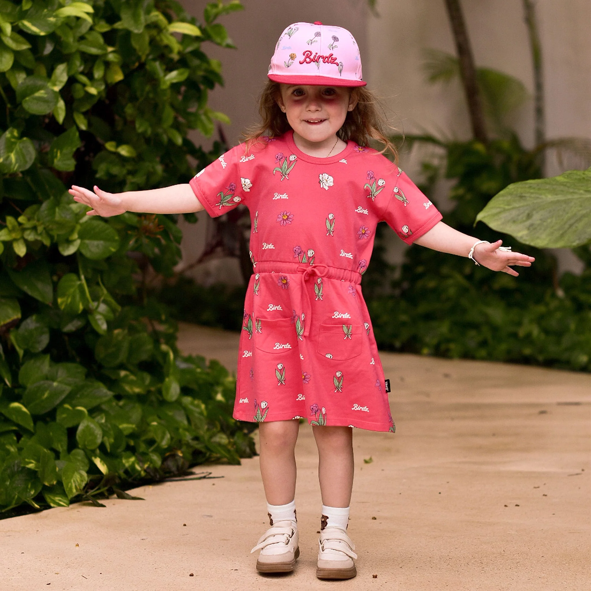Casquette UV 50+ Imprimée Fleurs 2-16ans - Image 4