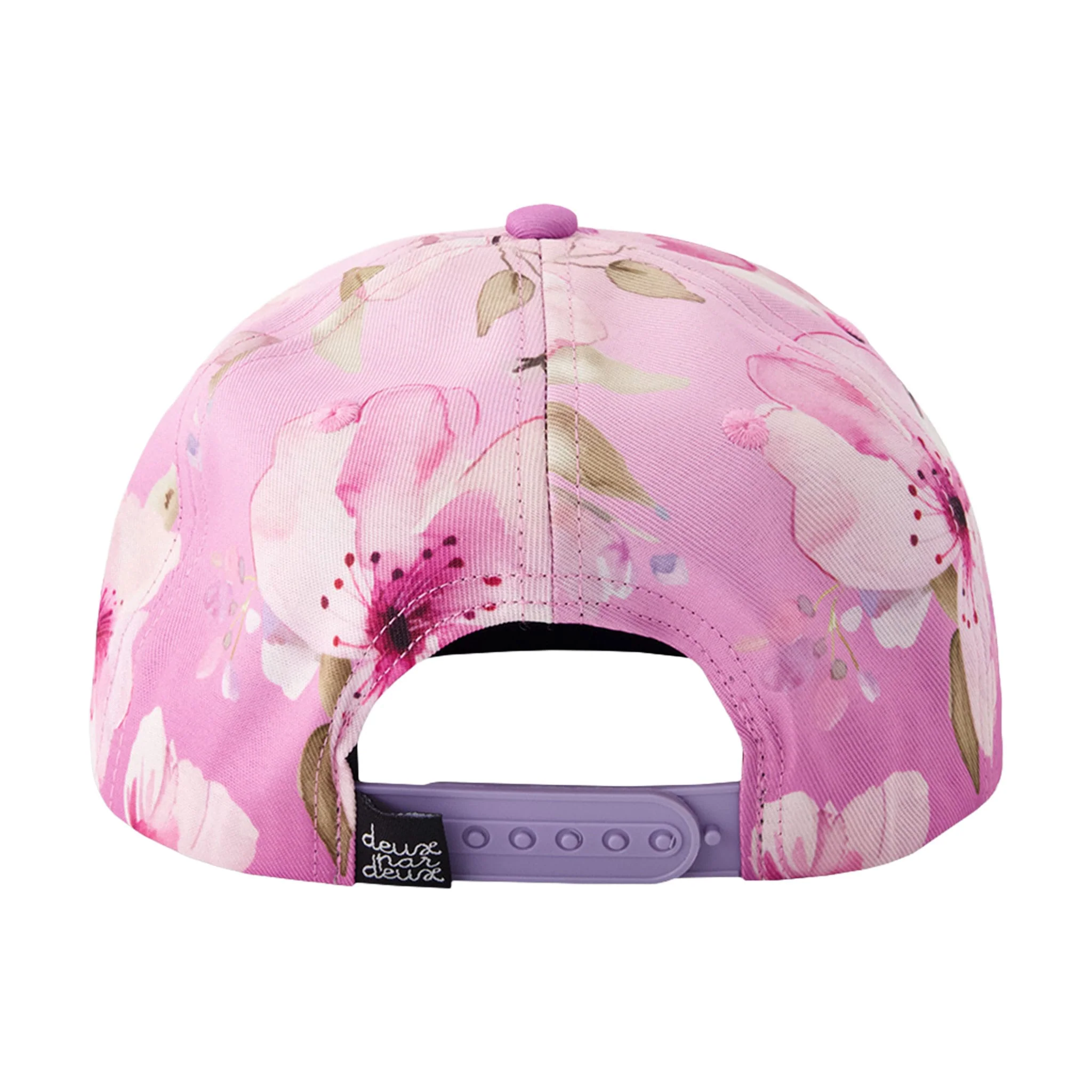 Casquette Lilas Fleurs 3-14ans - Image 4