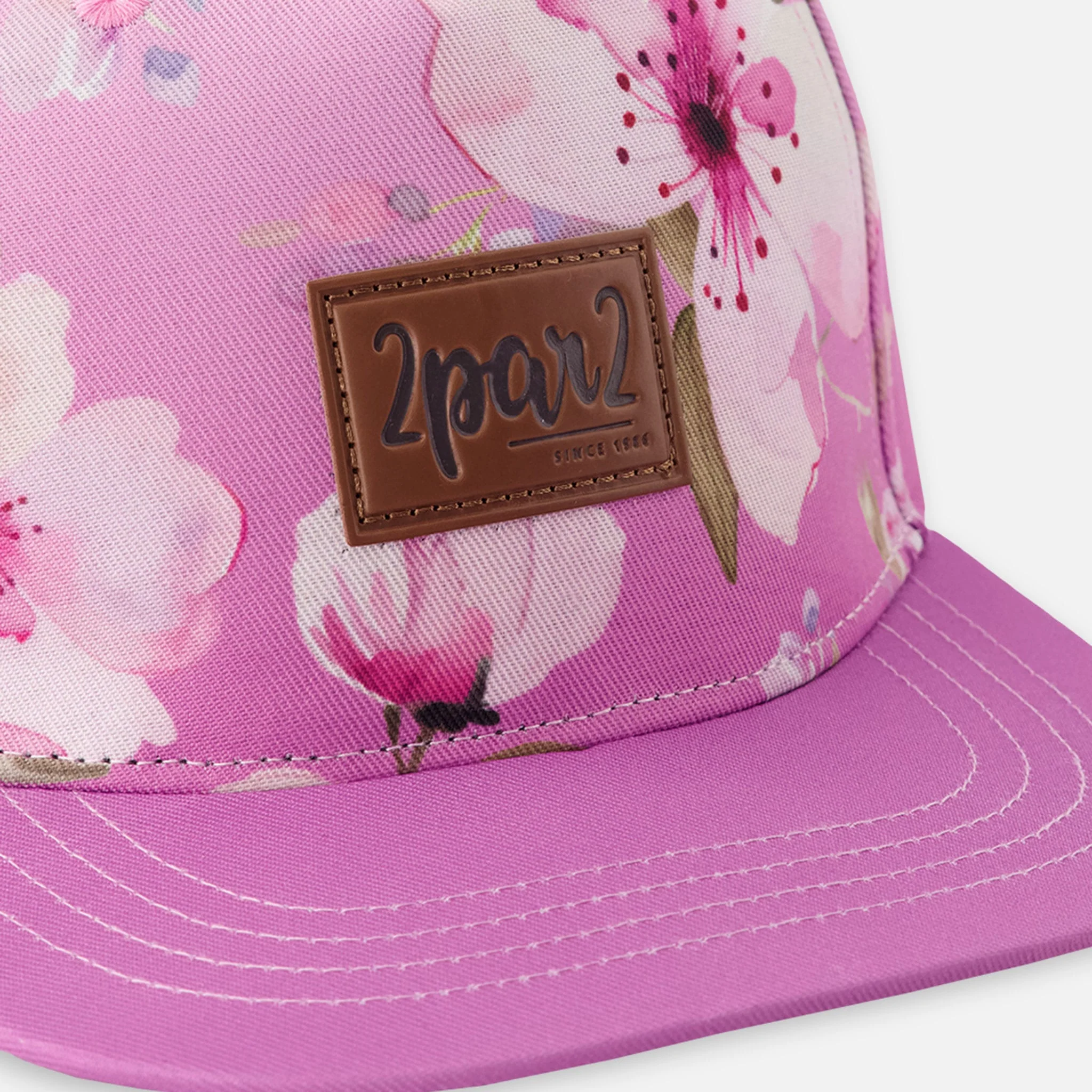 Casquette Lilas Fleurs 3-14ans - Image 5