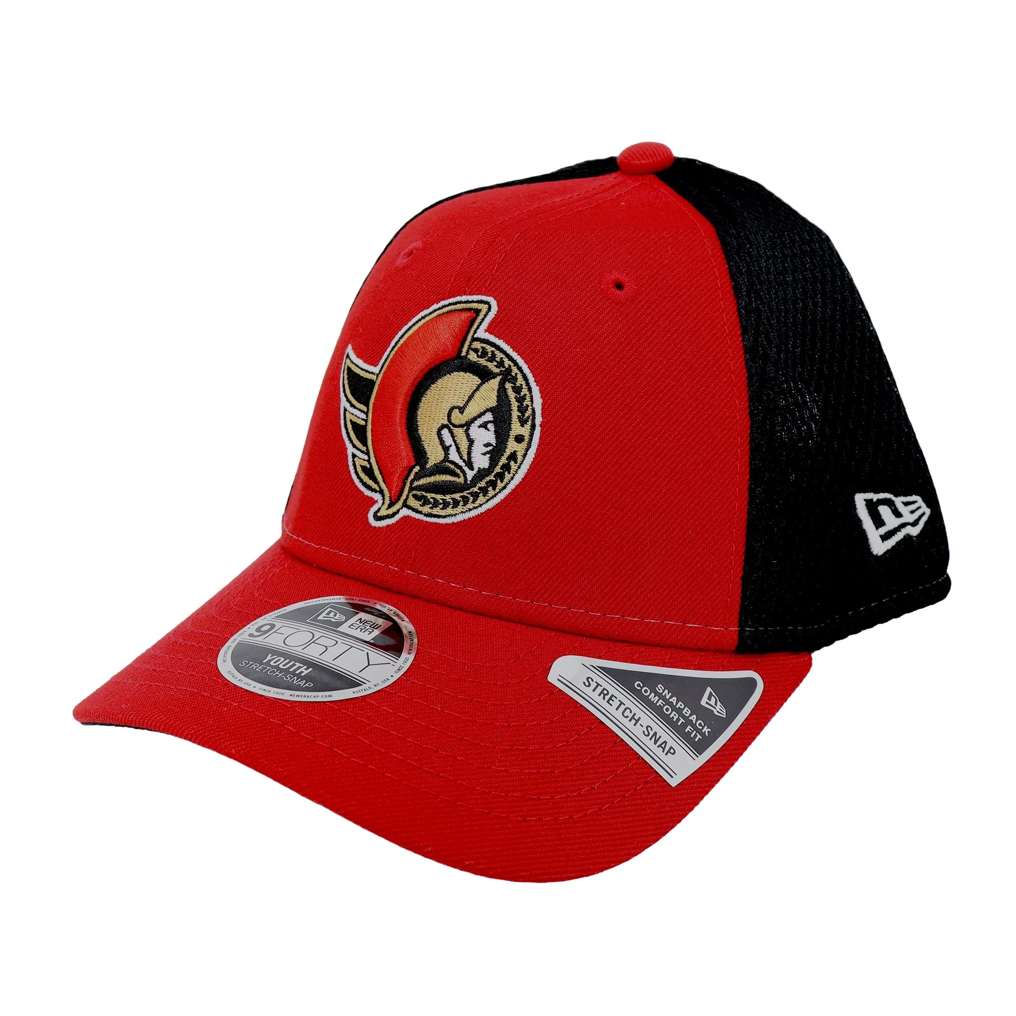 Casquette des Sénateurs d'Ottawa 7-16ans (9FORTY) NHL
