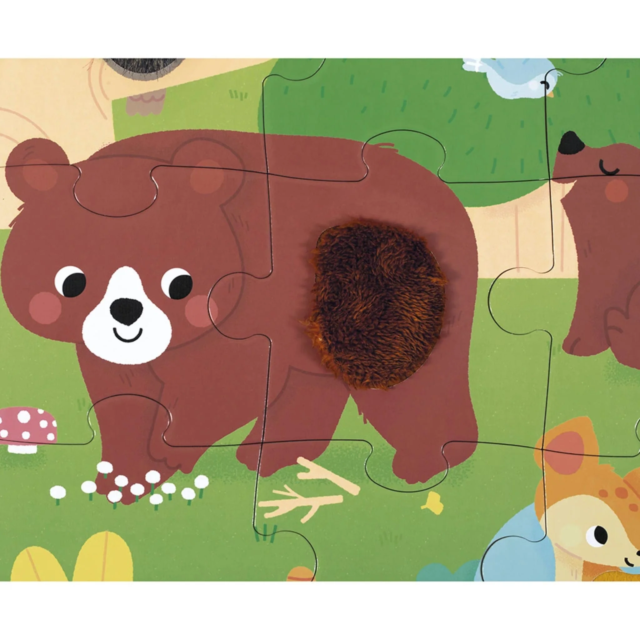 Casse-tête Tactile - Animaux de la Forêt - Image 3