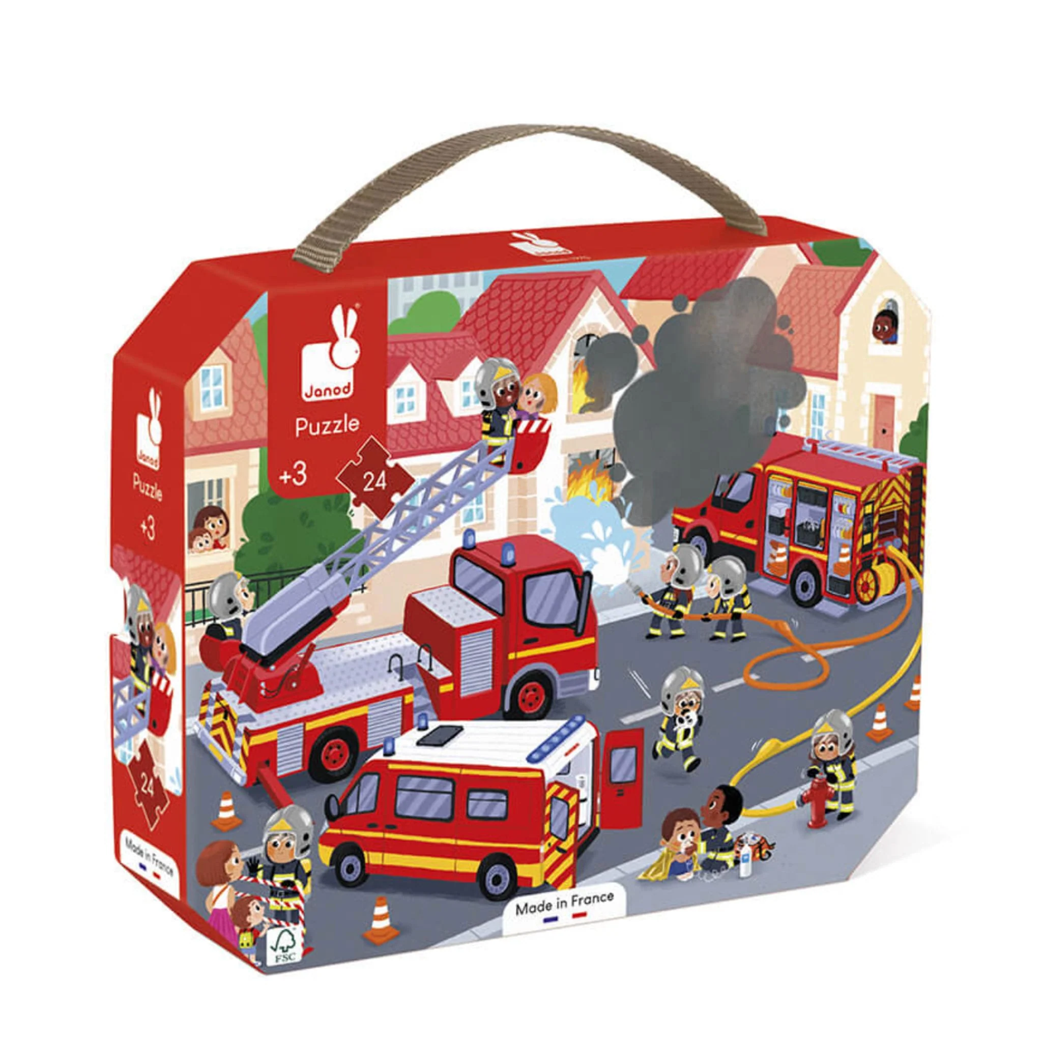 Casse-tête Pompiers 24 Morceaux - Image 3