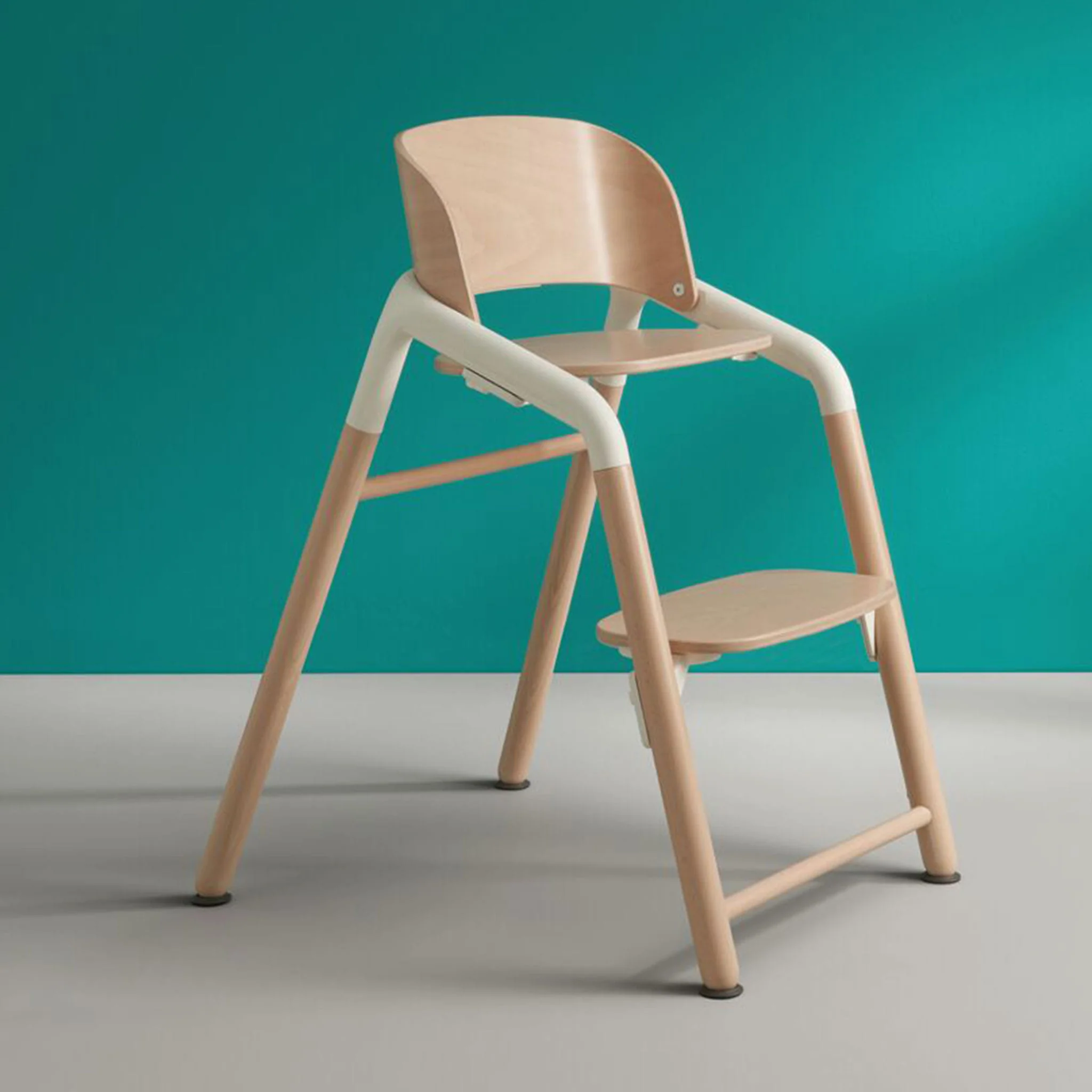 Chaise Haute Complète Giraffe - Naturel / Blanc - Image 14