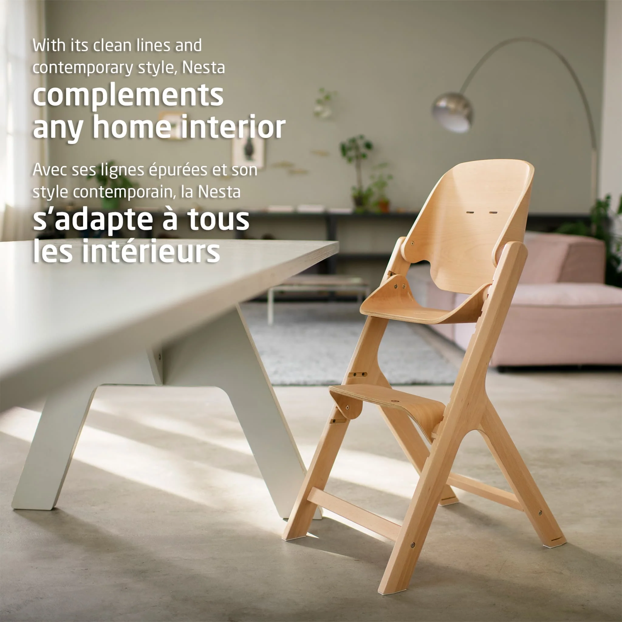Chaise Haute Nesta - Classic Avoine - Image 10