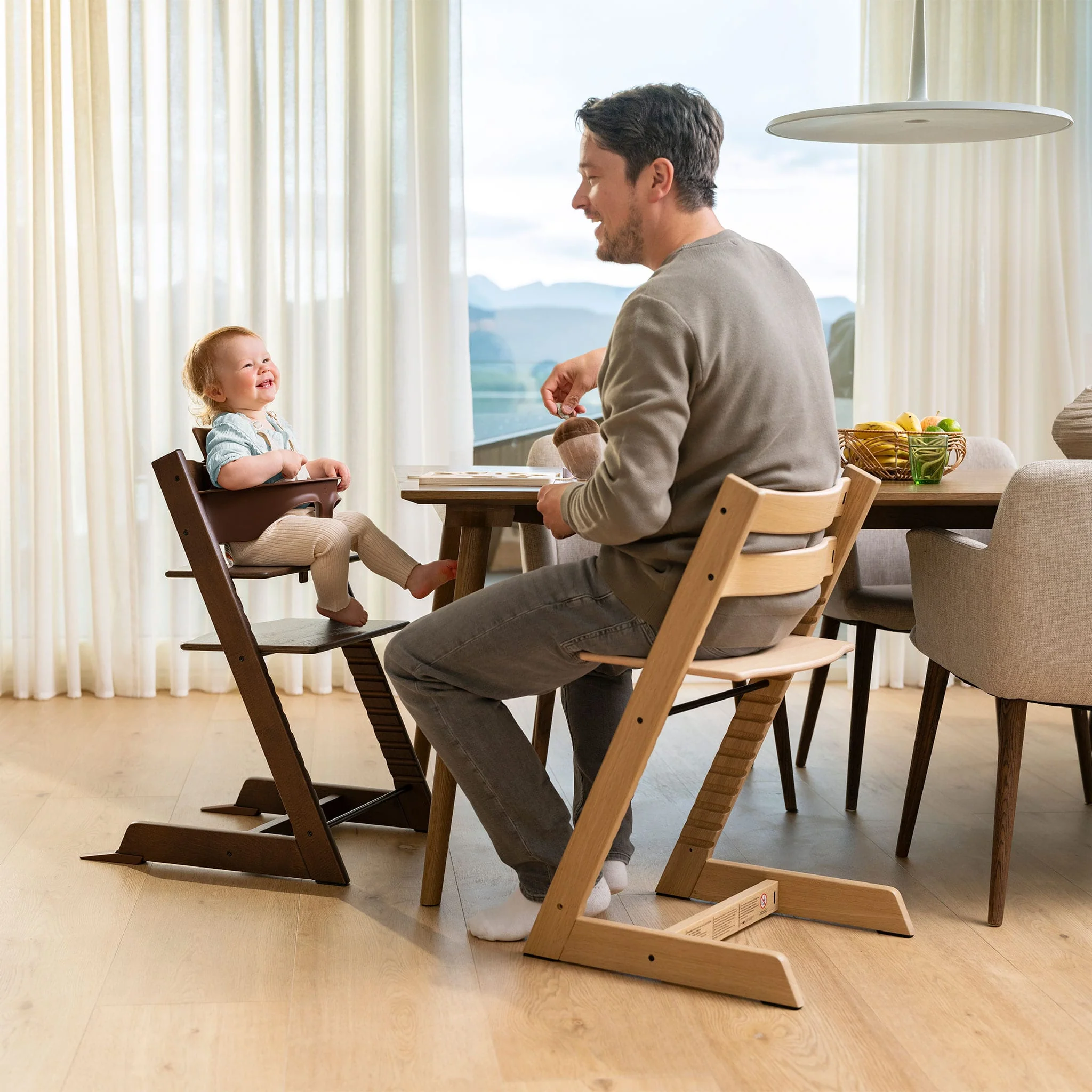 Chaise Haute Tripp Trapp® V2 - Chêne Brun - Image 11