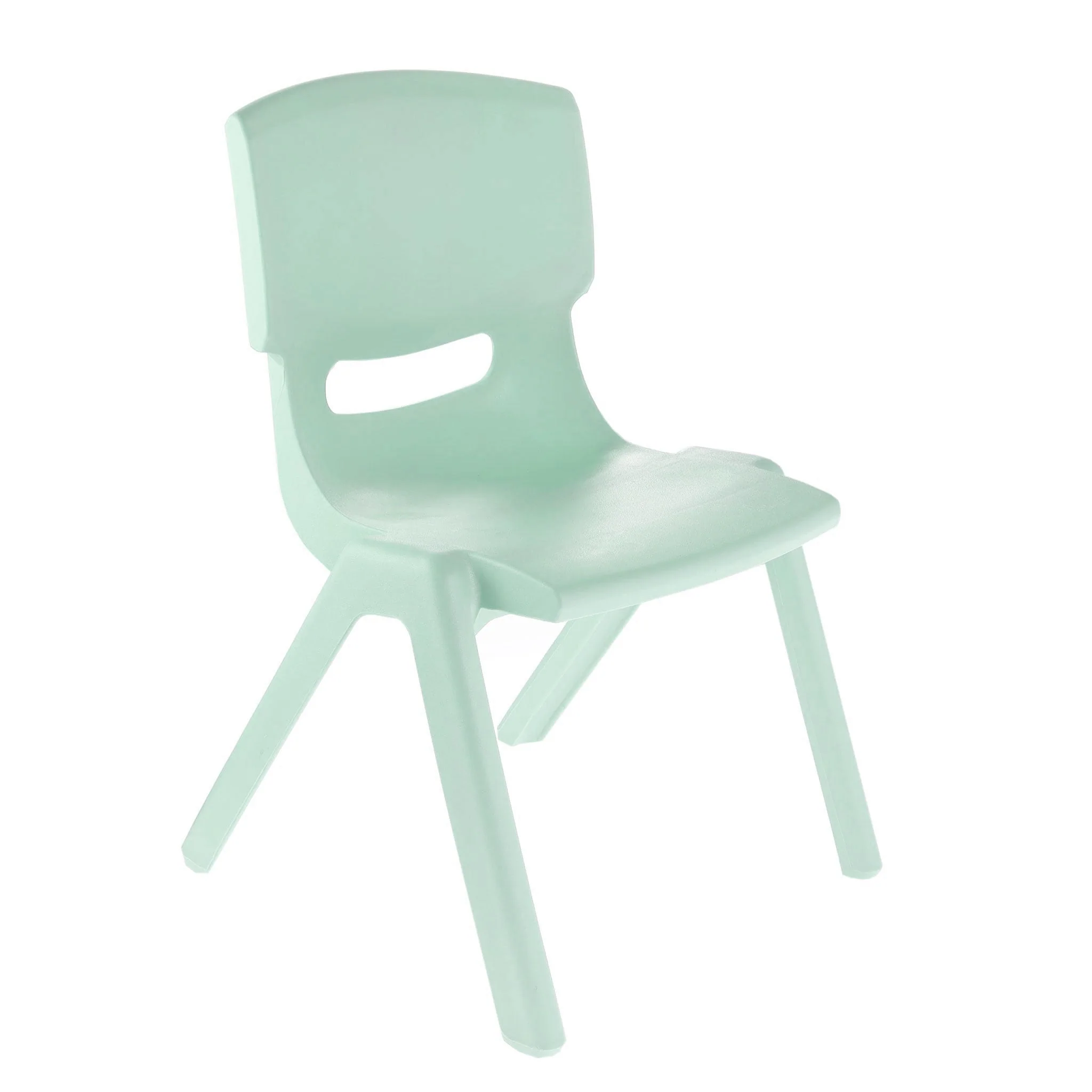 Chaise Plastique pour enfant - Vert Pâle - Image 2
