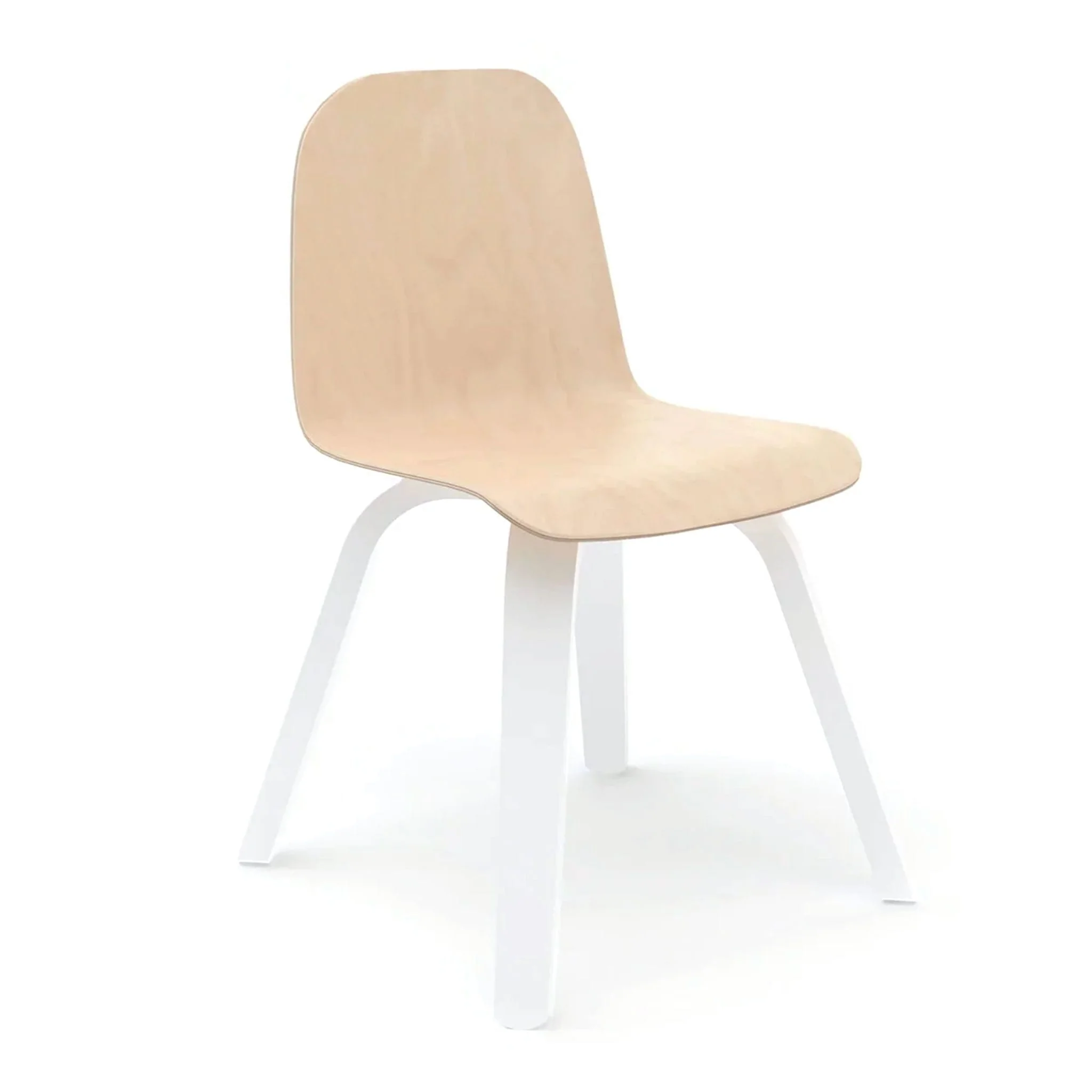 Chaises Naturel/Blanc (2)