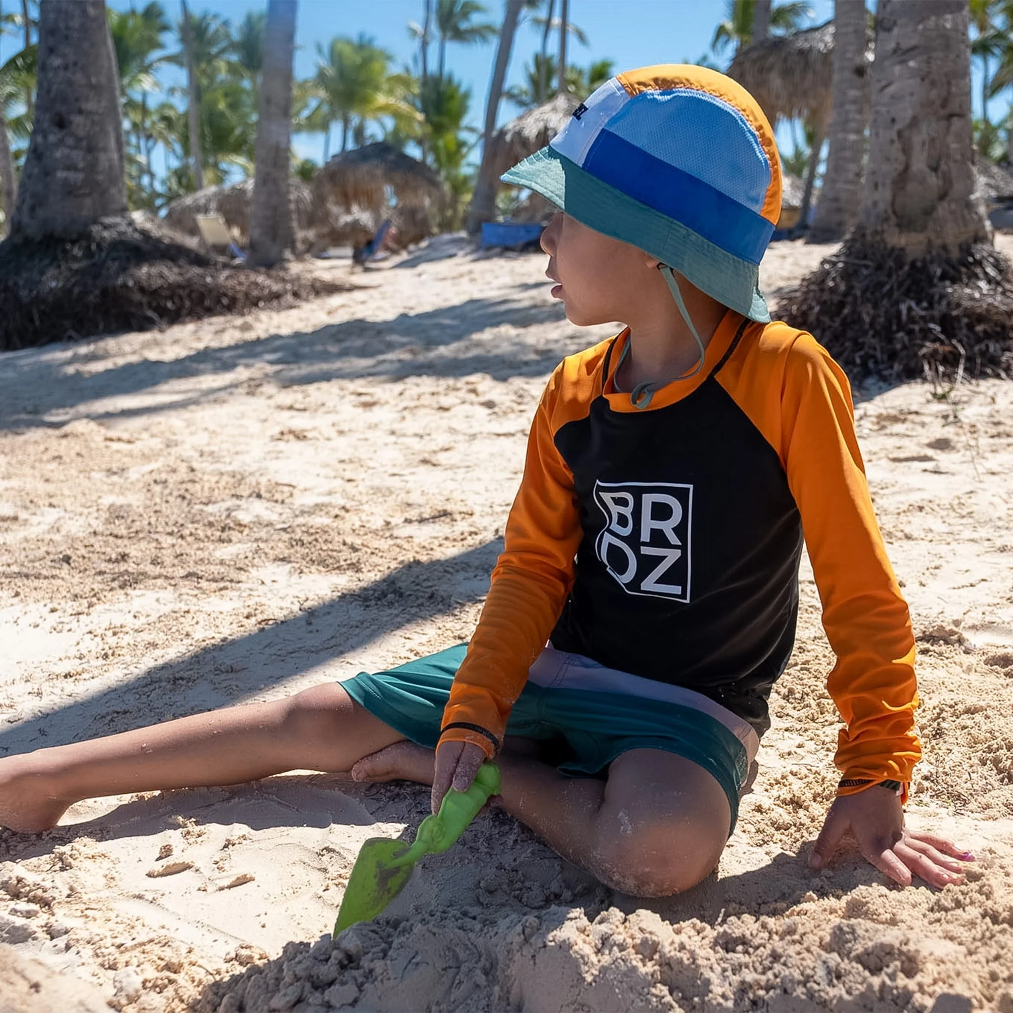 Chapeau UV 50+ Colorblock 18mois-8ans - Image 10