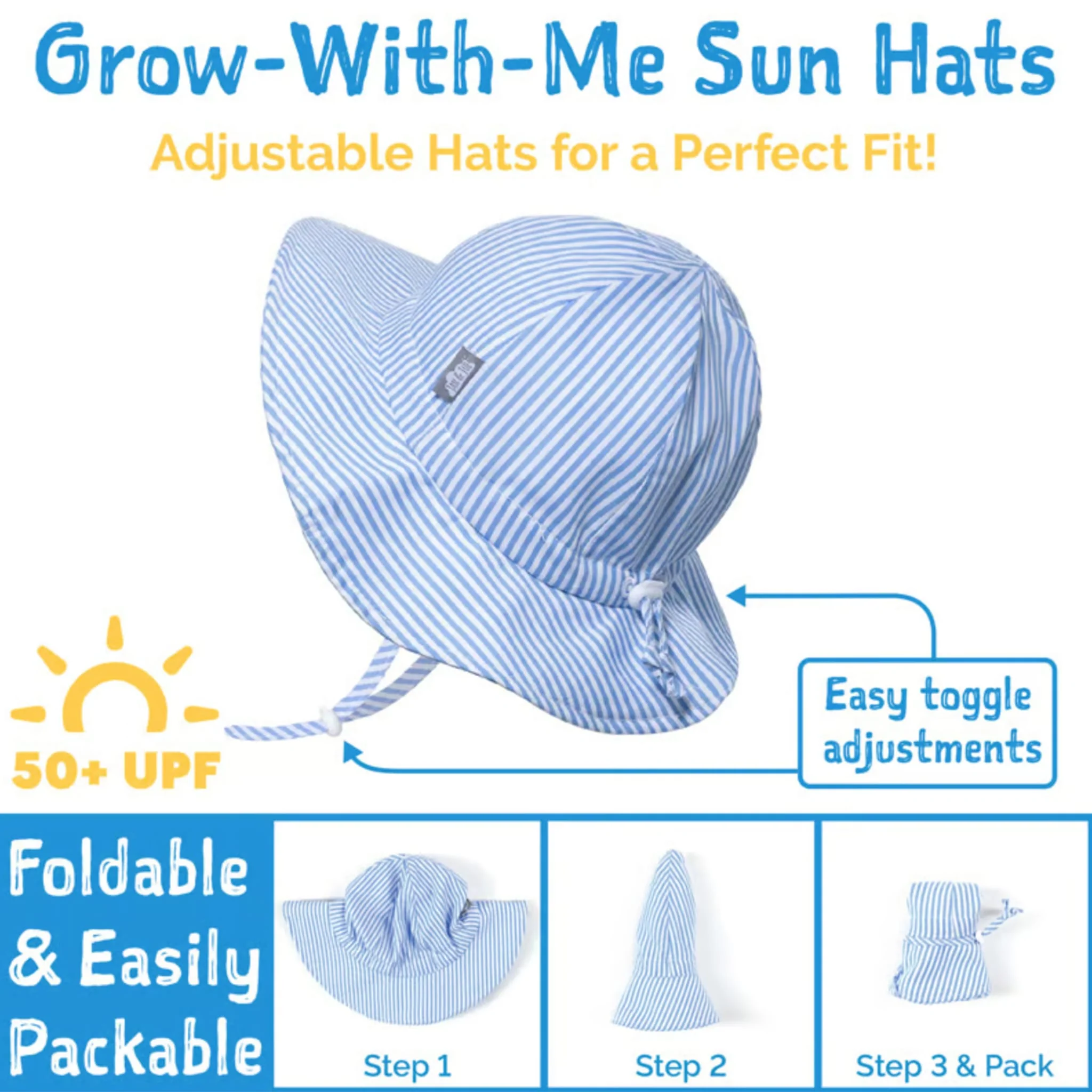 Chapeau Coton UV Daisy 2-5ans - Image 3