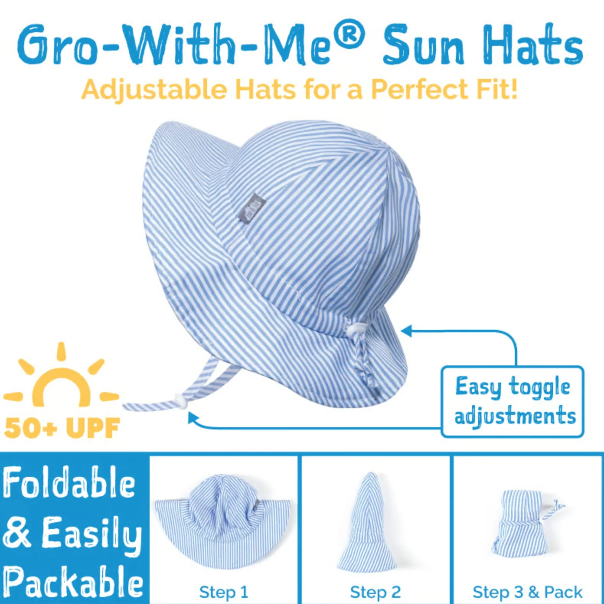Chapeau Coton UV Pois 0-24mois - Image 4