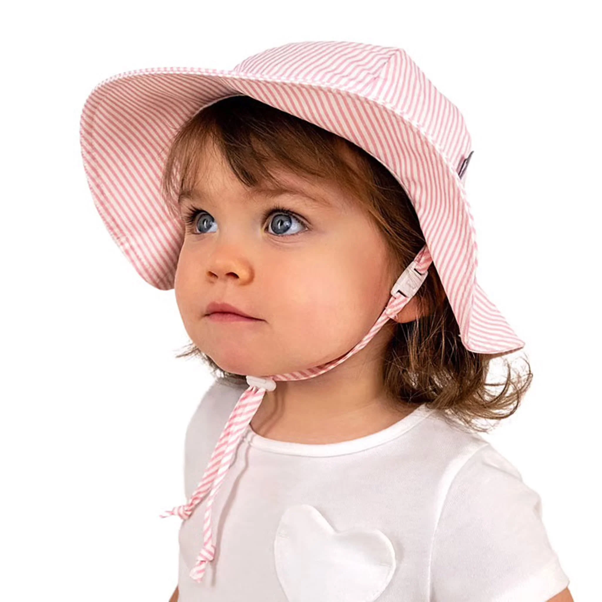 Chapeau Coton UV Rayé 2-5ans - Image 3