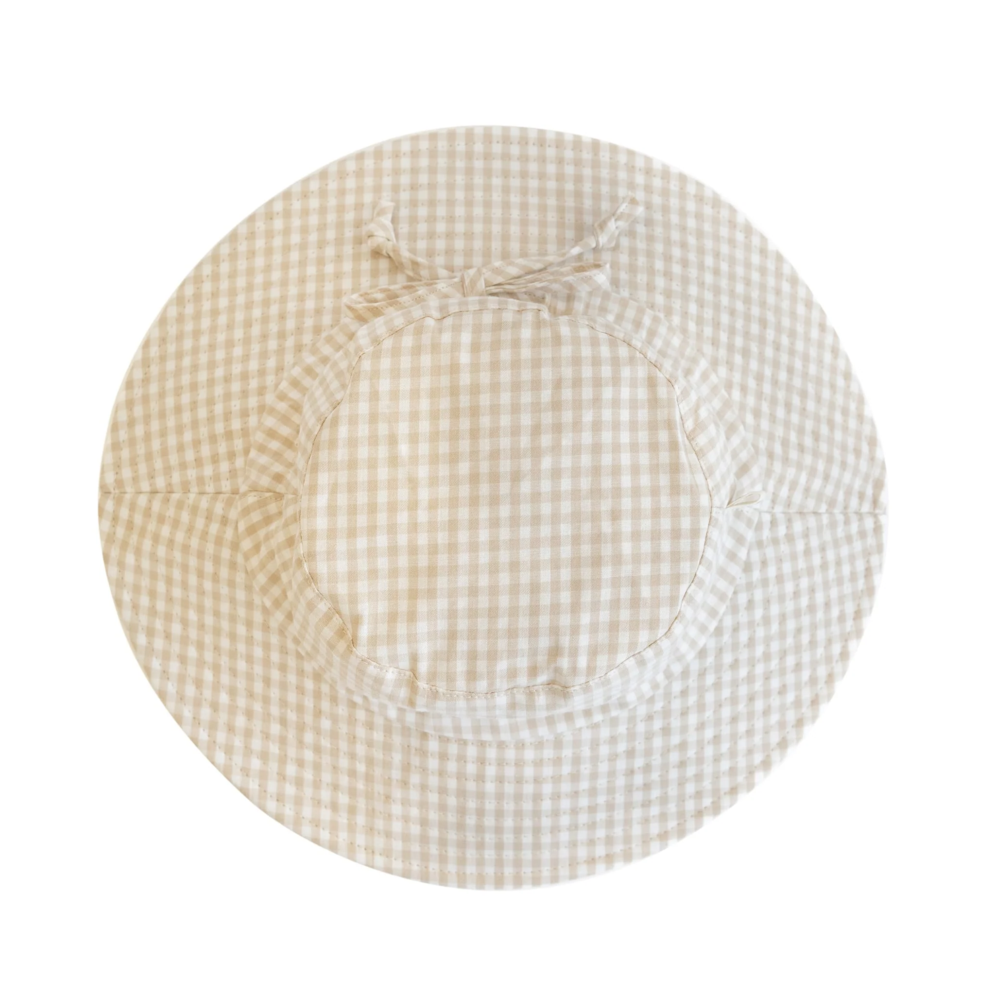 Chapeau UV 0-6m - Crème et Beige - Image 4