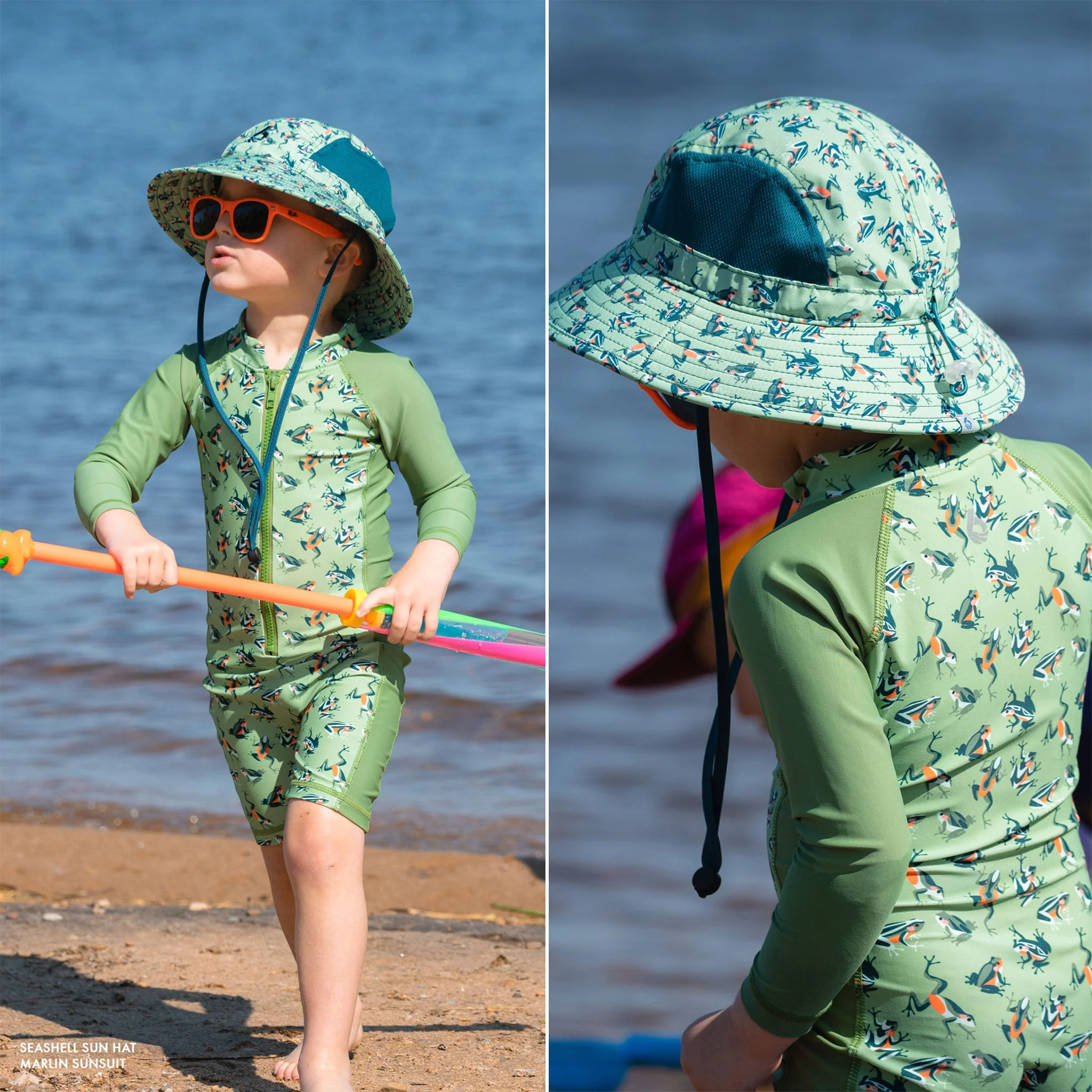 Chapeau UV Seashell 2-16ans - Image 2