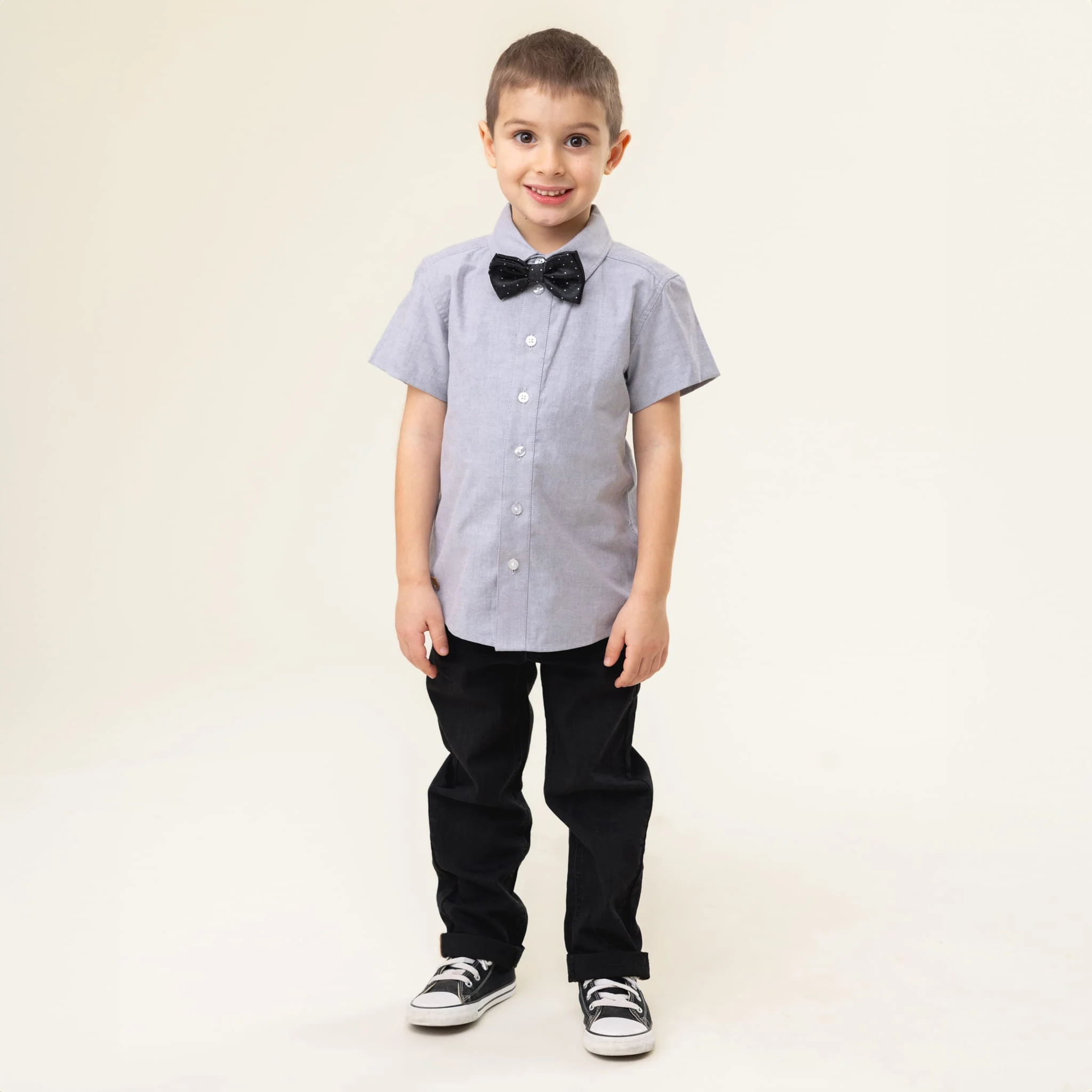 Chemise Noeud Papillon 2-12ans - Image 3