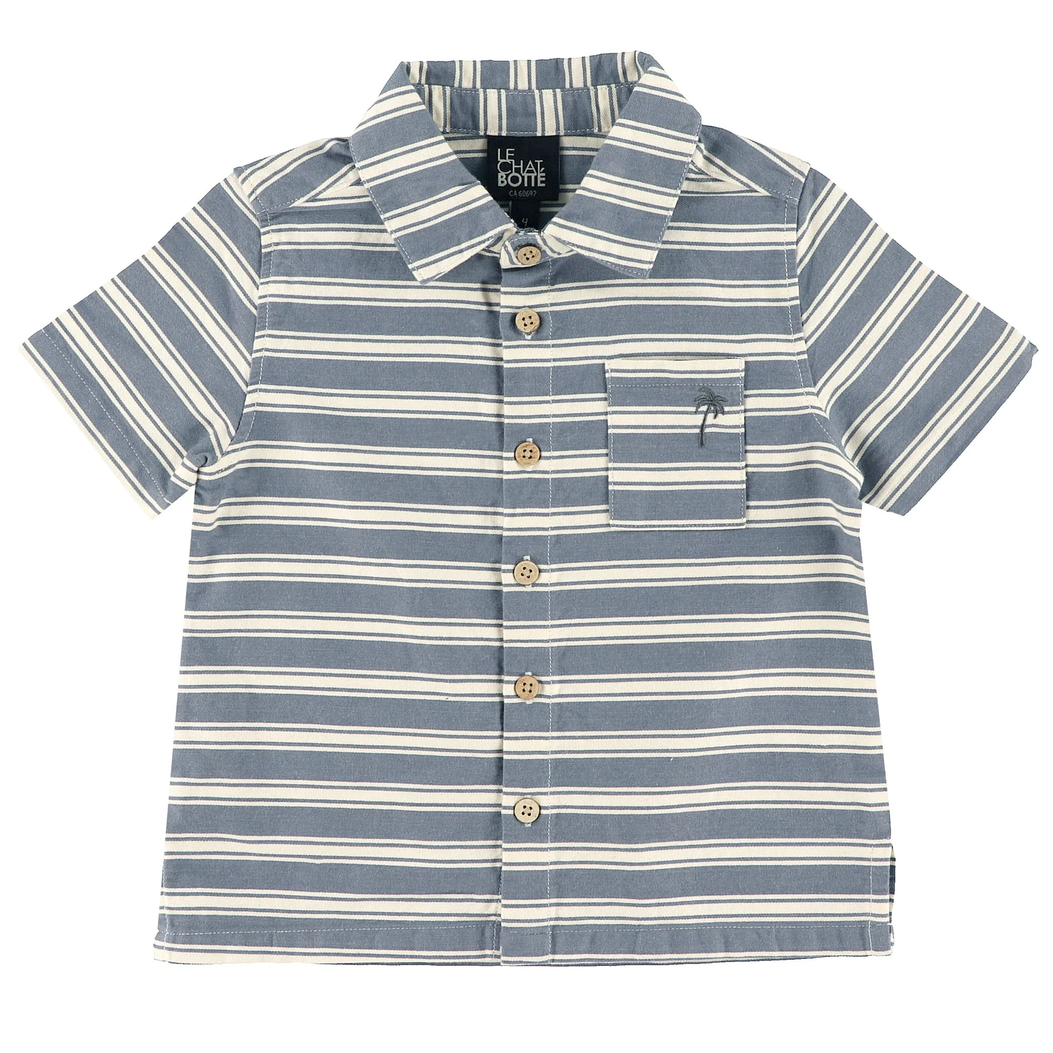Chemise Surf Rayée 2-10ans