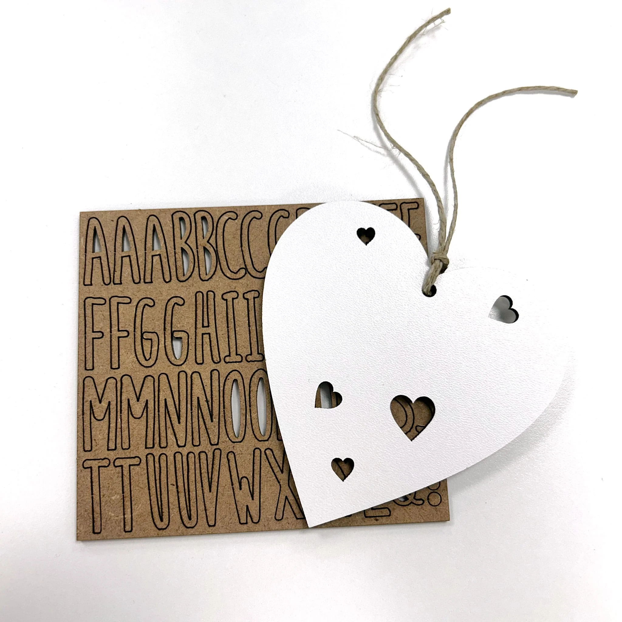 Coeur Personnalisé - Bois - Image 4
