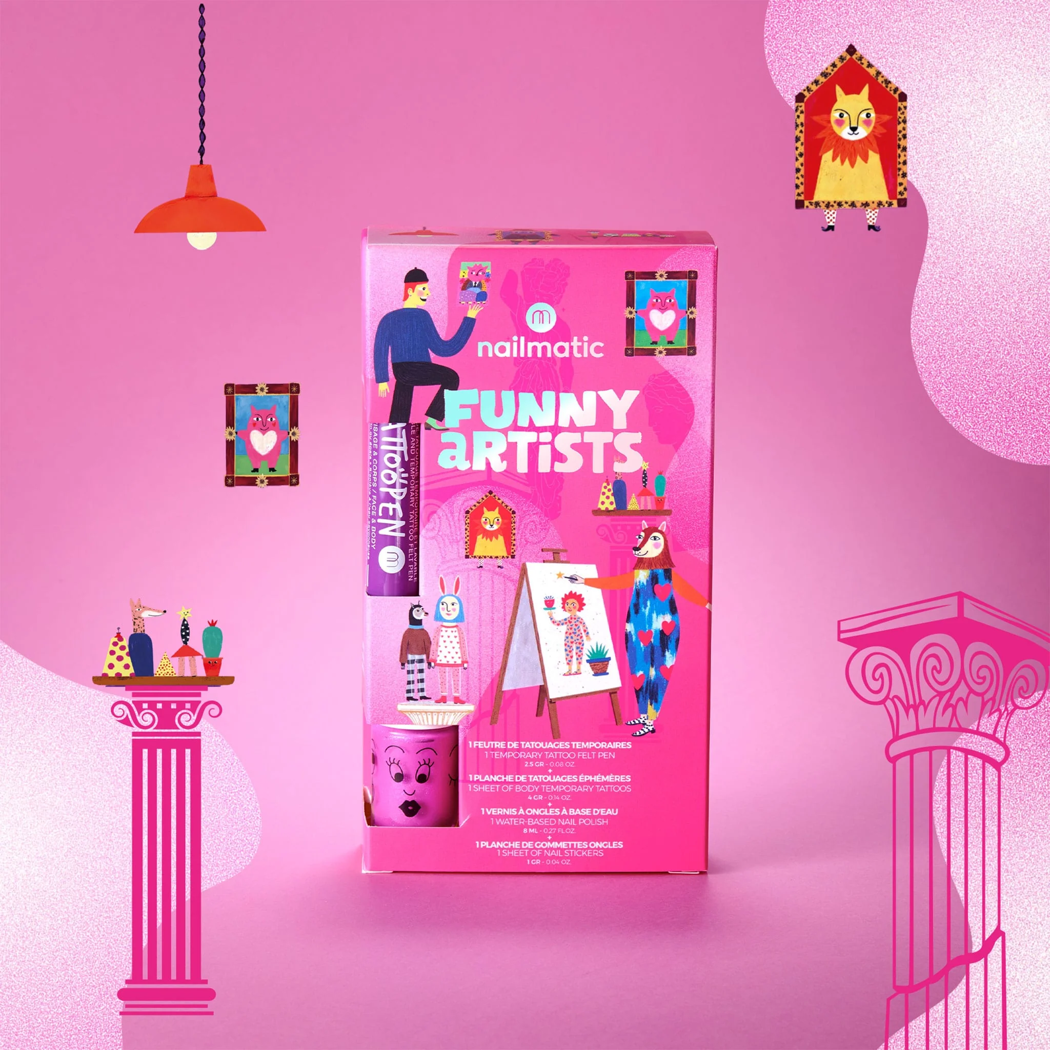 Coffret Artiste Ongles et Tatouages temporaires - Image 5