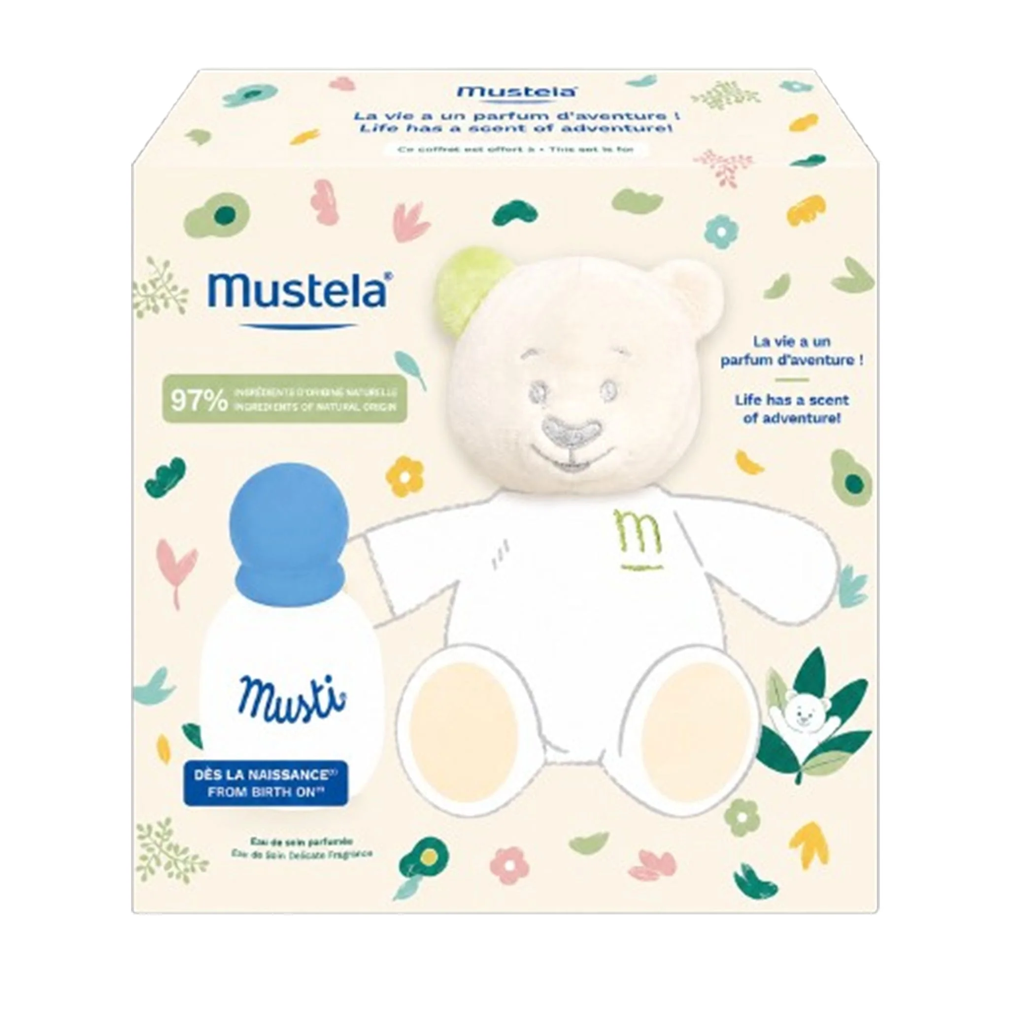 Coffret Cadeau Naissance Musti Pastel - Image 4