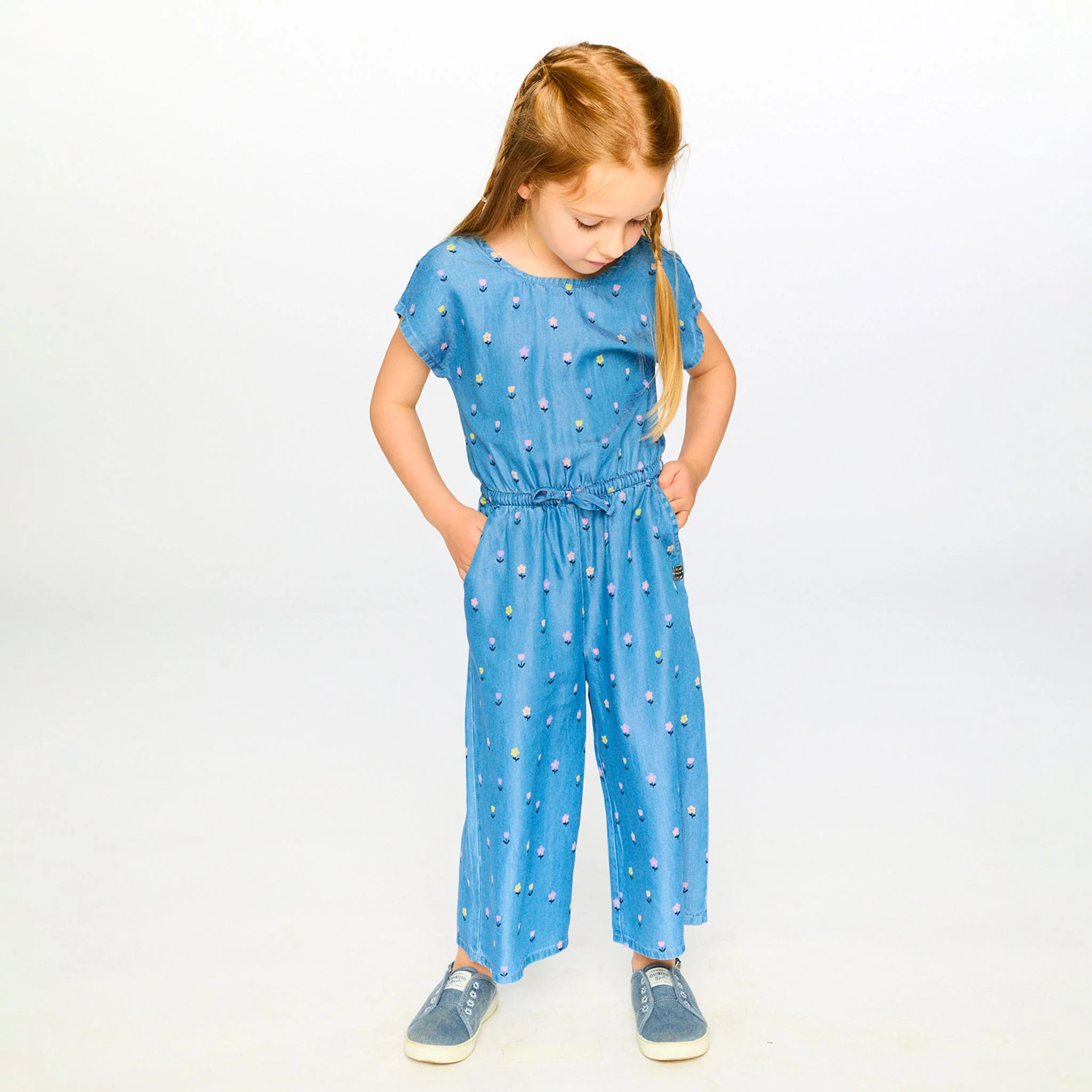 Combinaison Essentiel Fleurs 3-6ans - Image 3