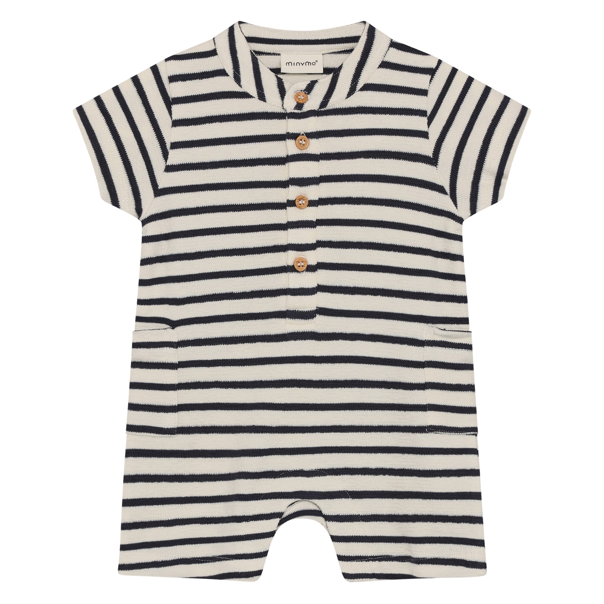 Combinaison Polo Rayée 6-24mois