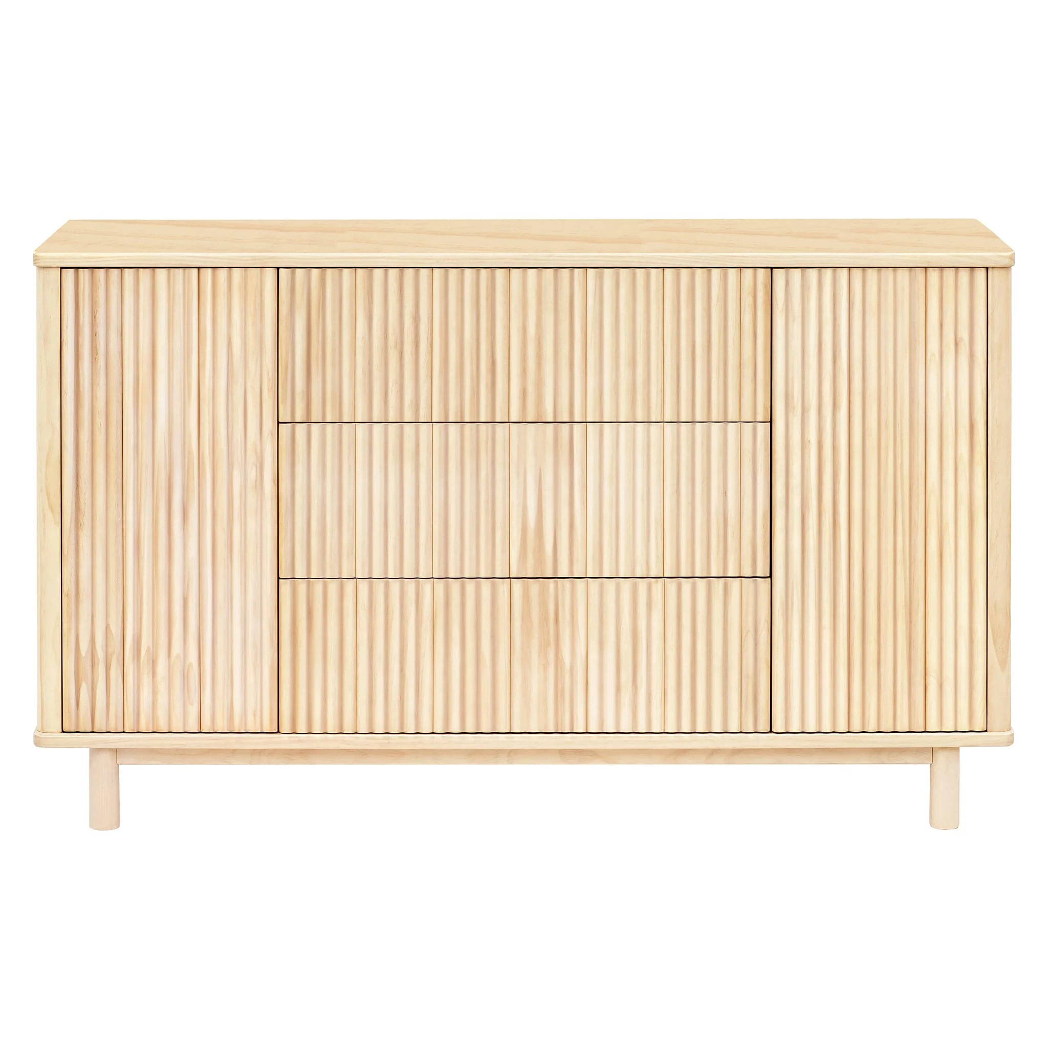 Commode assemblée Pogo Tambour - Blond
