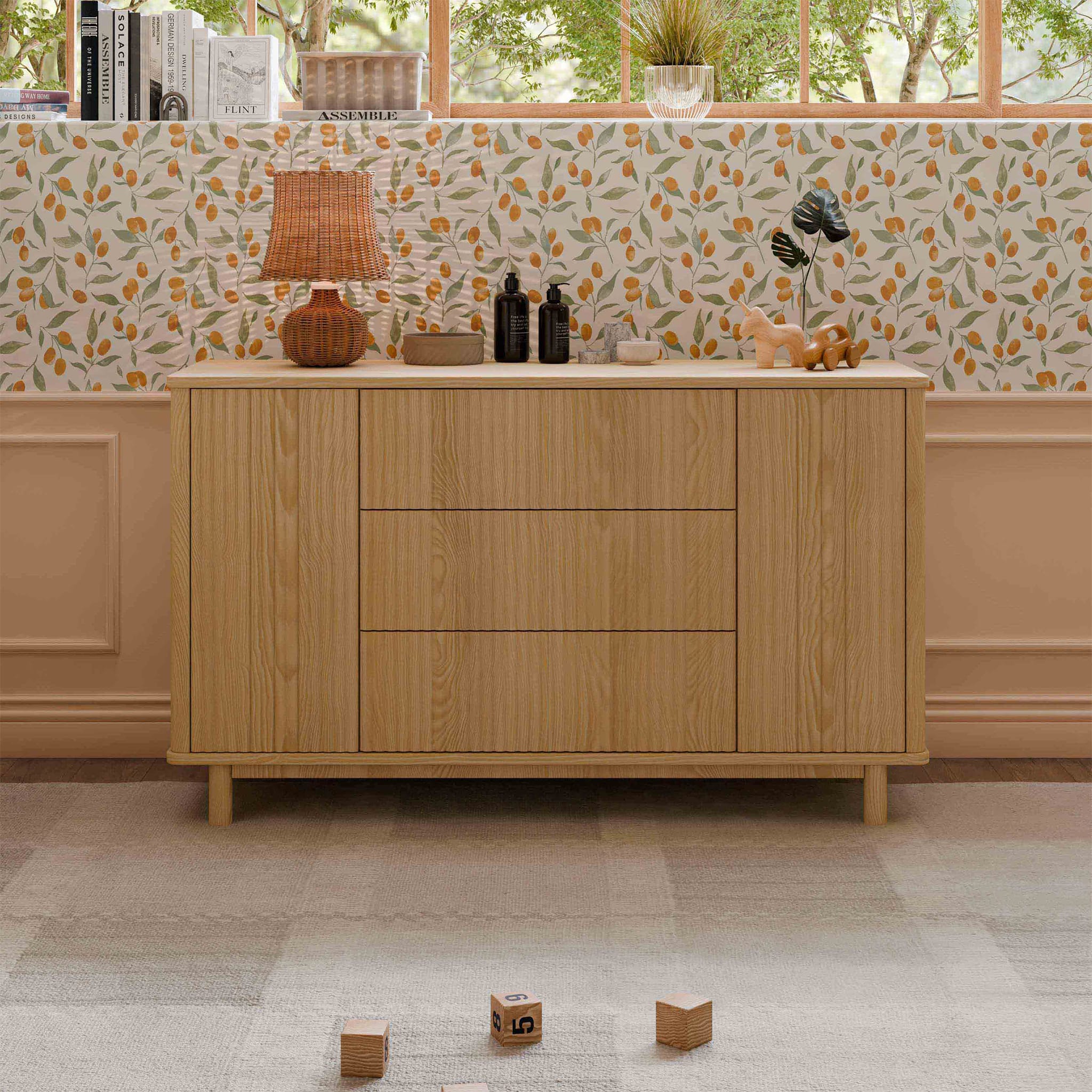 Commode assemblée Pogo Tambour - Blond - Image 11