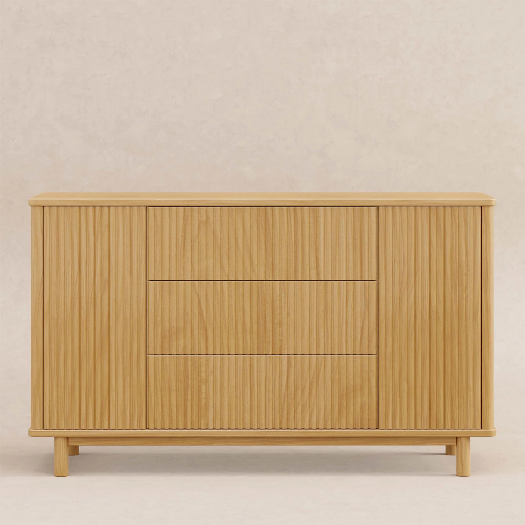 Commode assemblée Pogo Tambour - Miel - Image 2