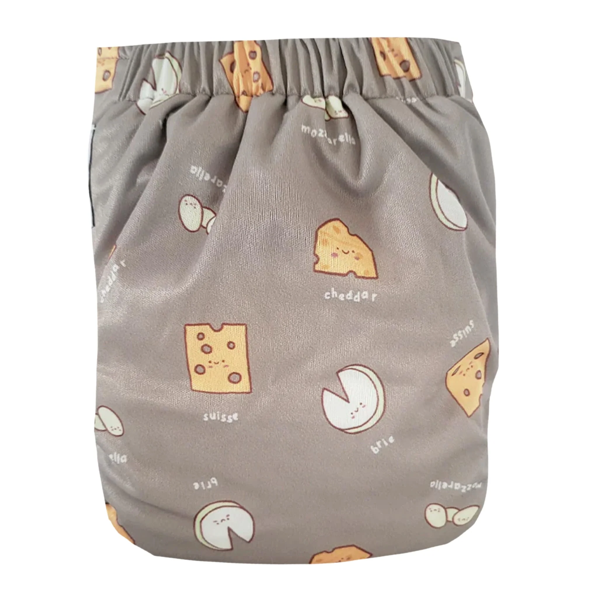 Couche Lavable Élastique Large 8-35lb - Fromage - Image 2