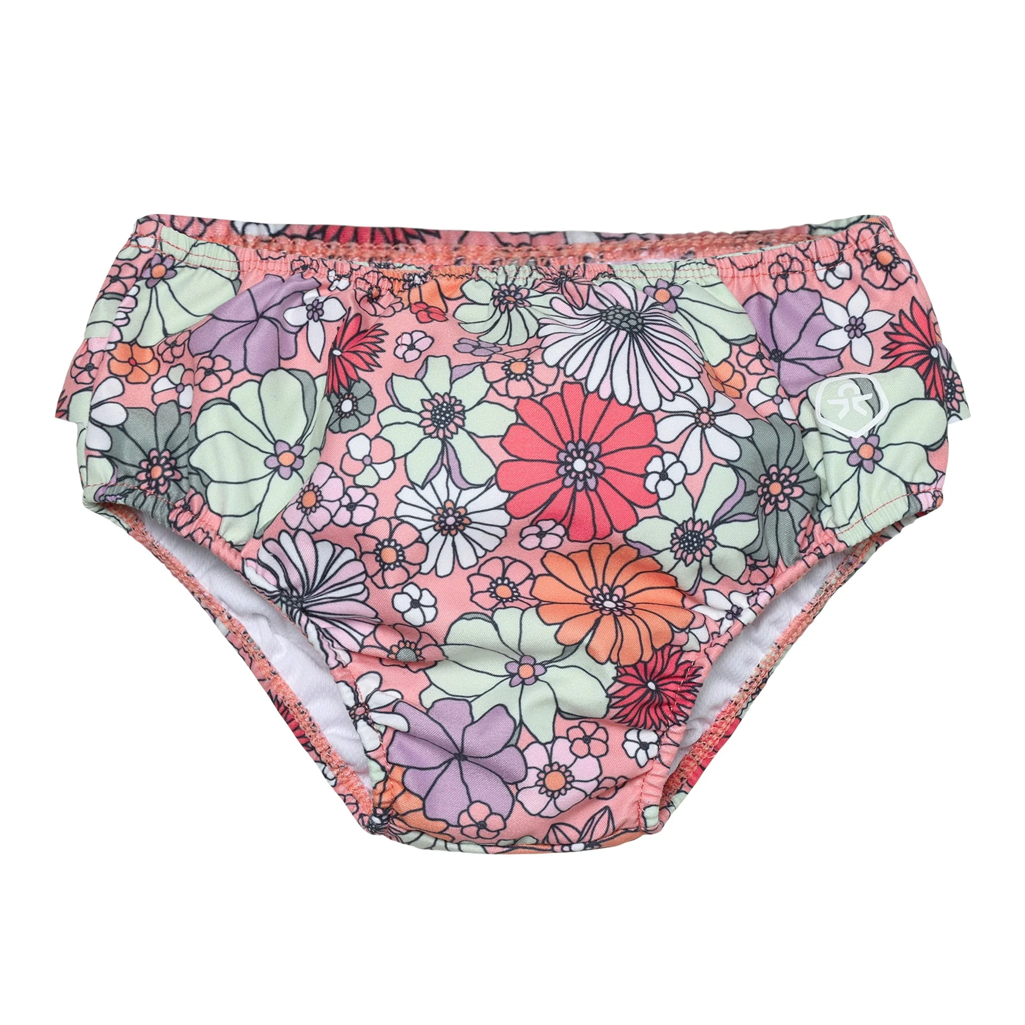 Maillot Couche Imprimée Fleur 9-24mois