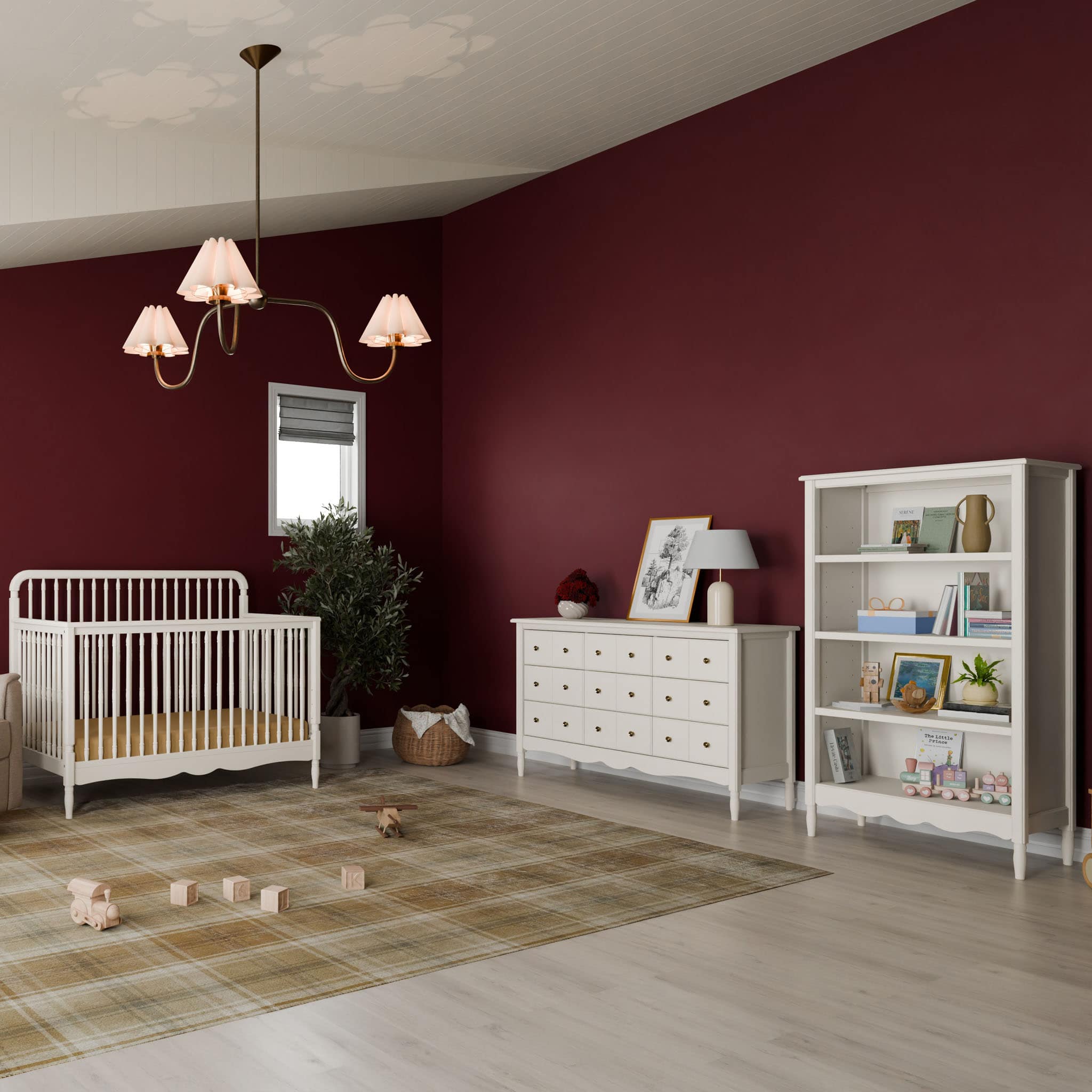 Couchette Convertible Liberty 4-en-1 - Blanc Chaud - Image 11