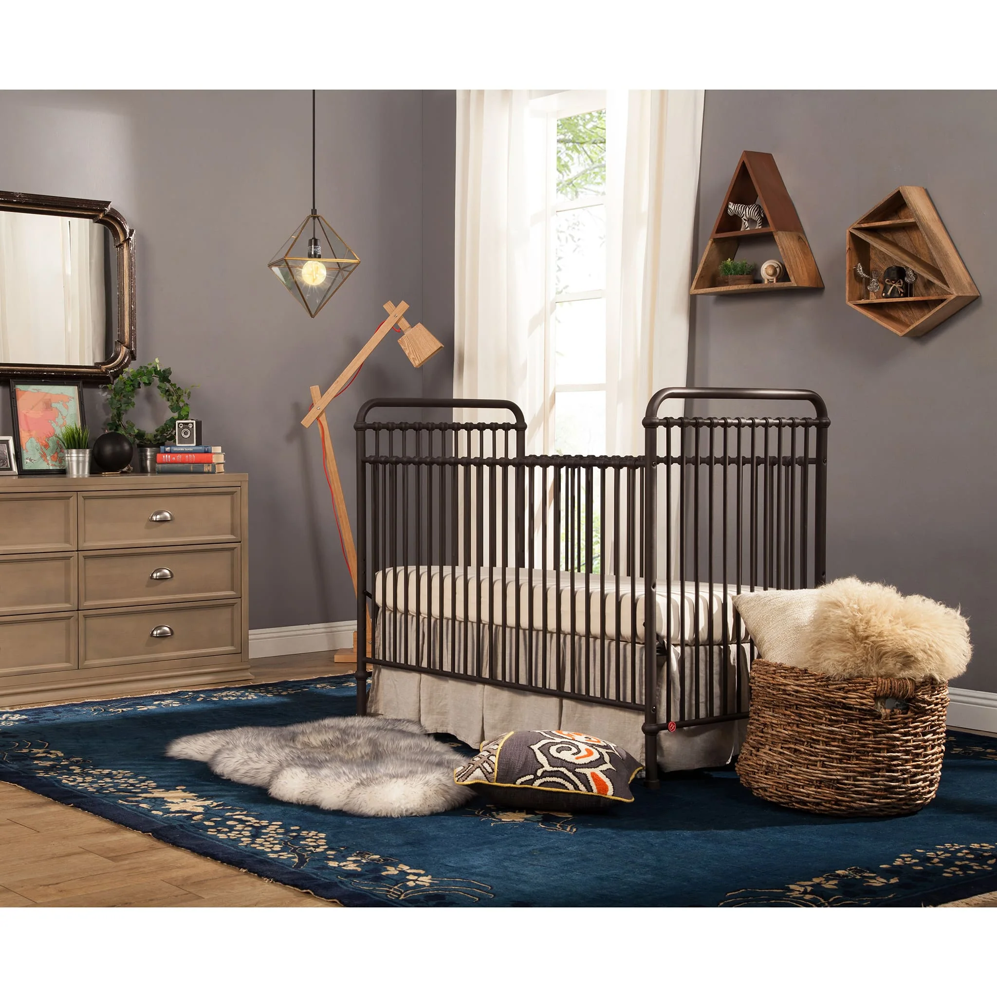 Couchette Évolutive 3 en 1 Abigail - Fer Vintage - Image 9