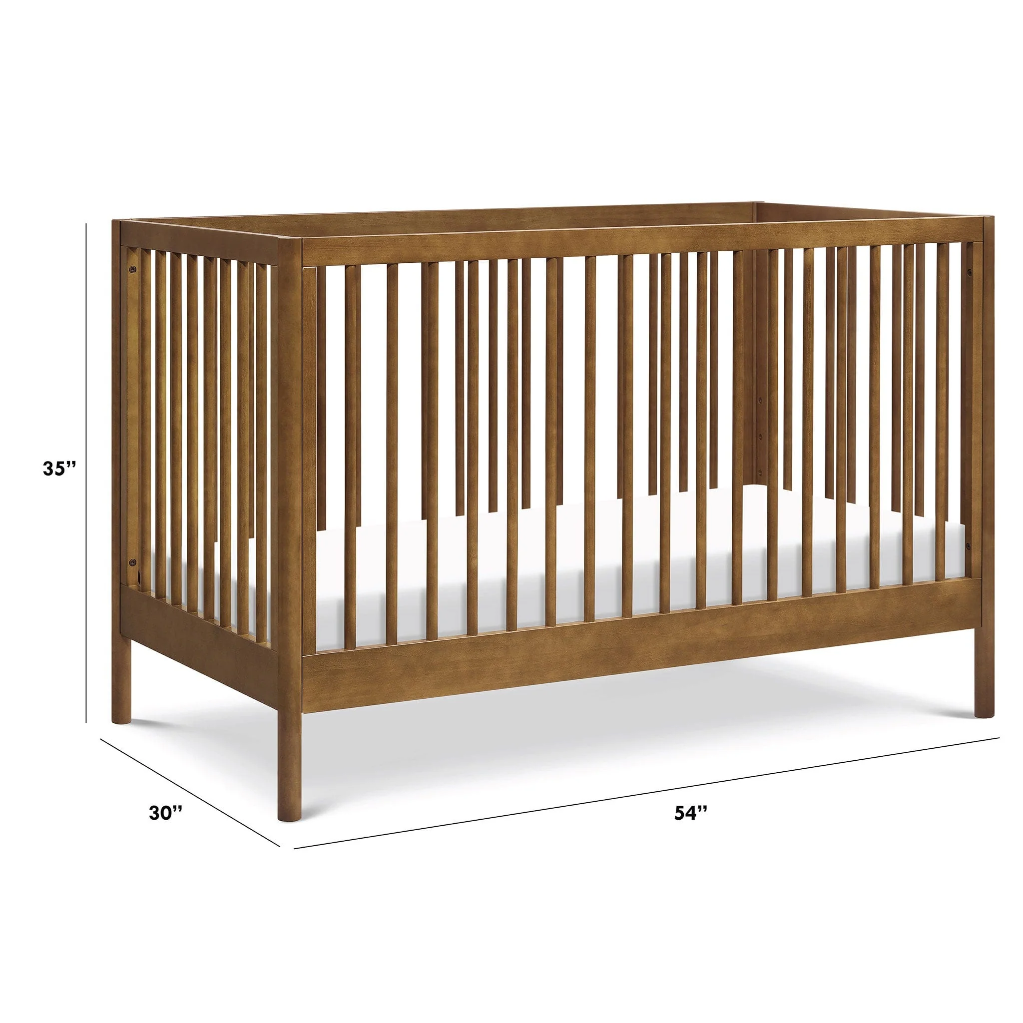 Couchette Convertible 3-en-1 Birdie - Noyer - Image 8