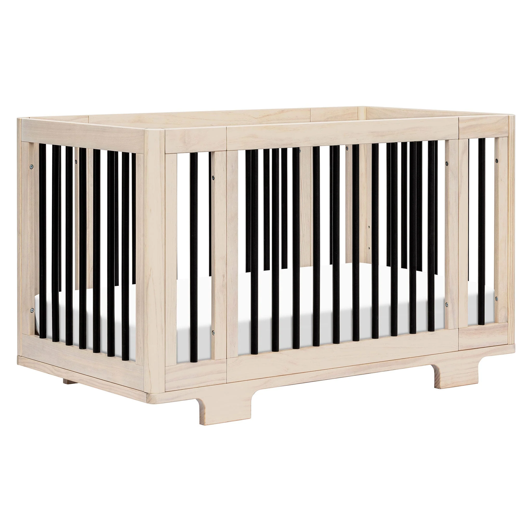 Couchette Convertible 8 en 1 Yuzu - Naturel Lavé / Noir - Image 9