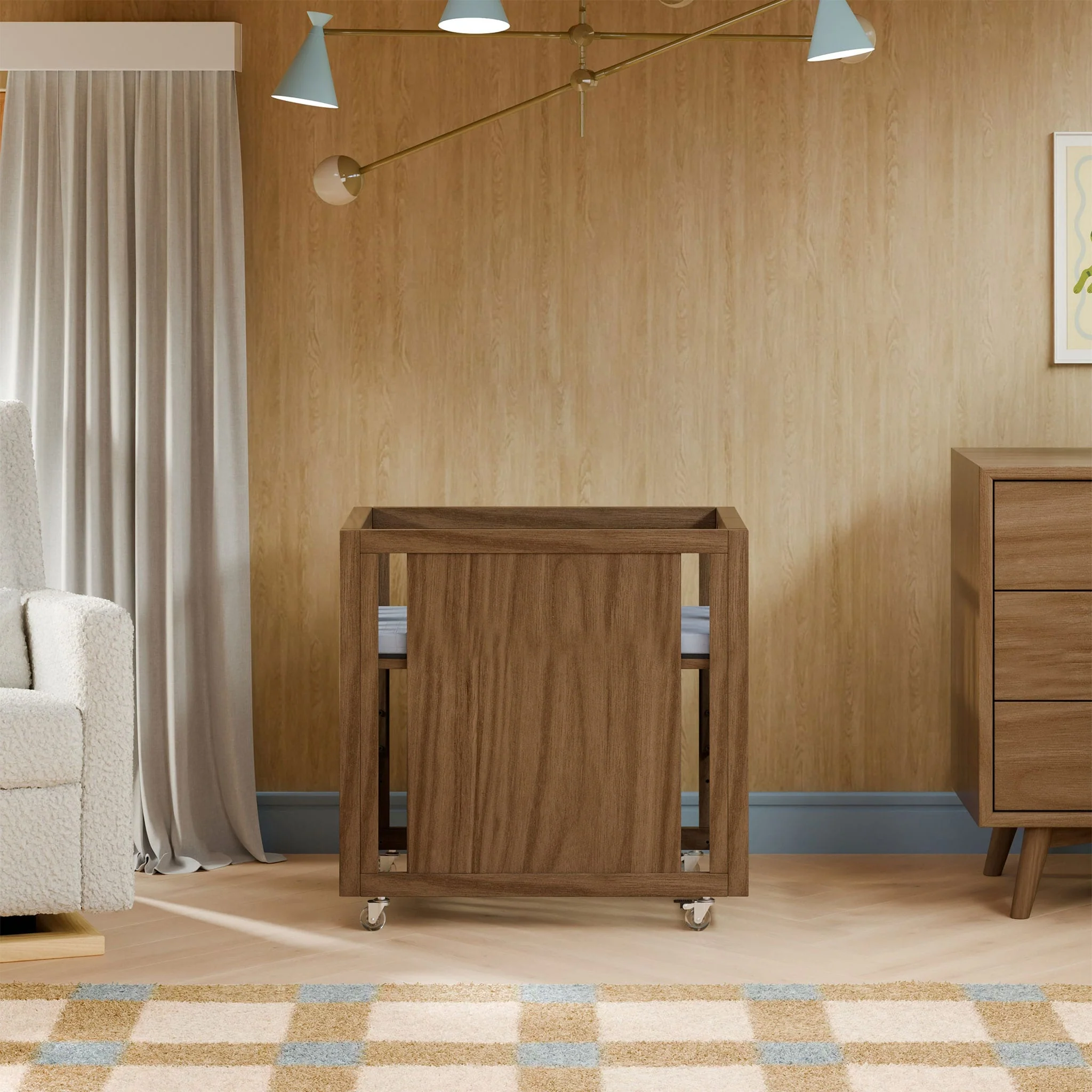 Couchette Convertible Palma 8-en-1 - Noyer - Image 10