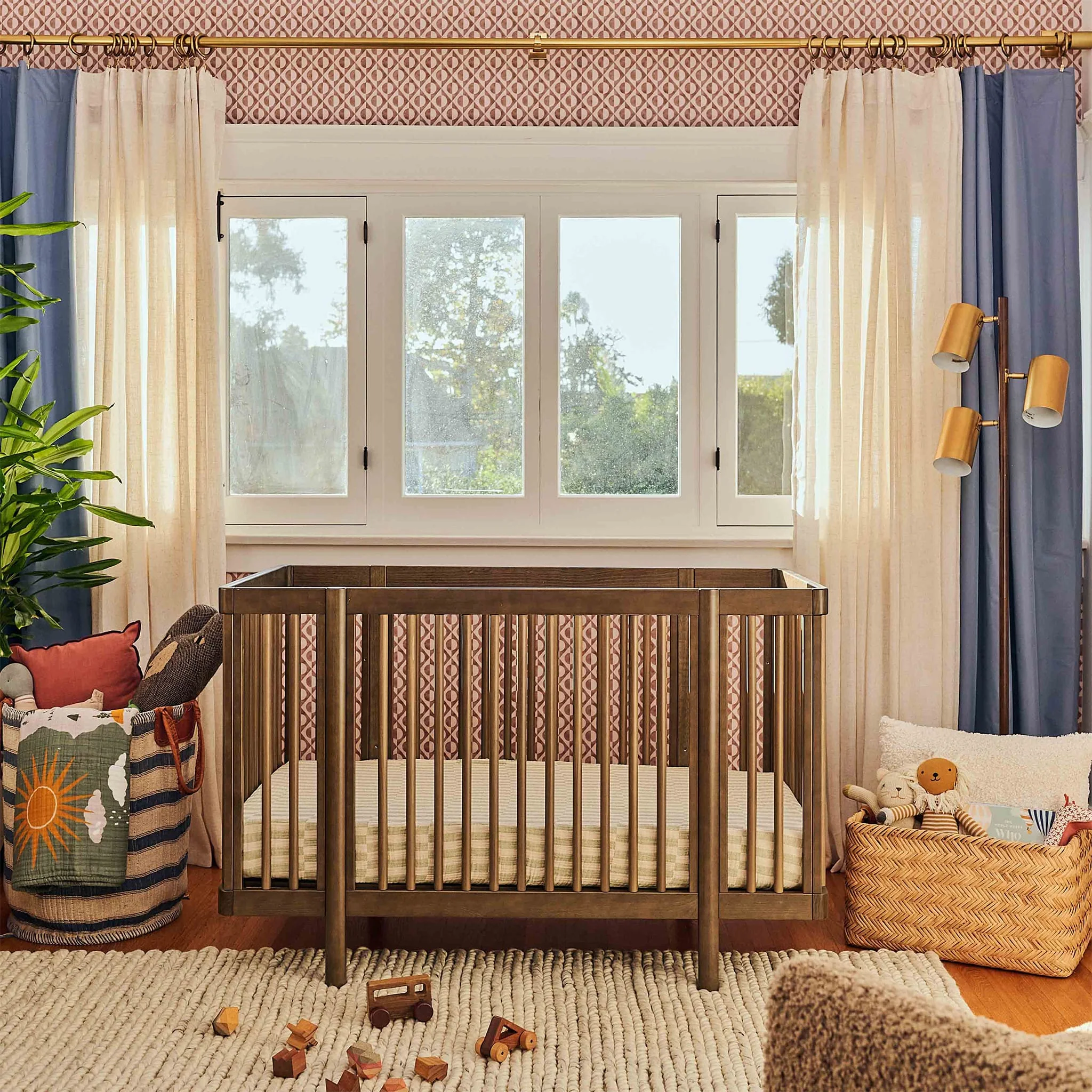 Couchette Convertible 8-en-1 Pogo avec kits de conversion - Noyer naturel - Image 16