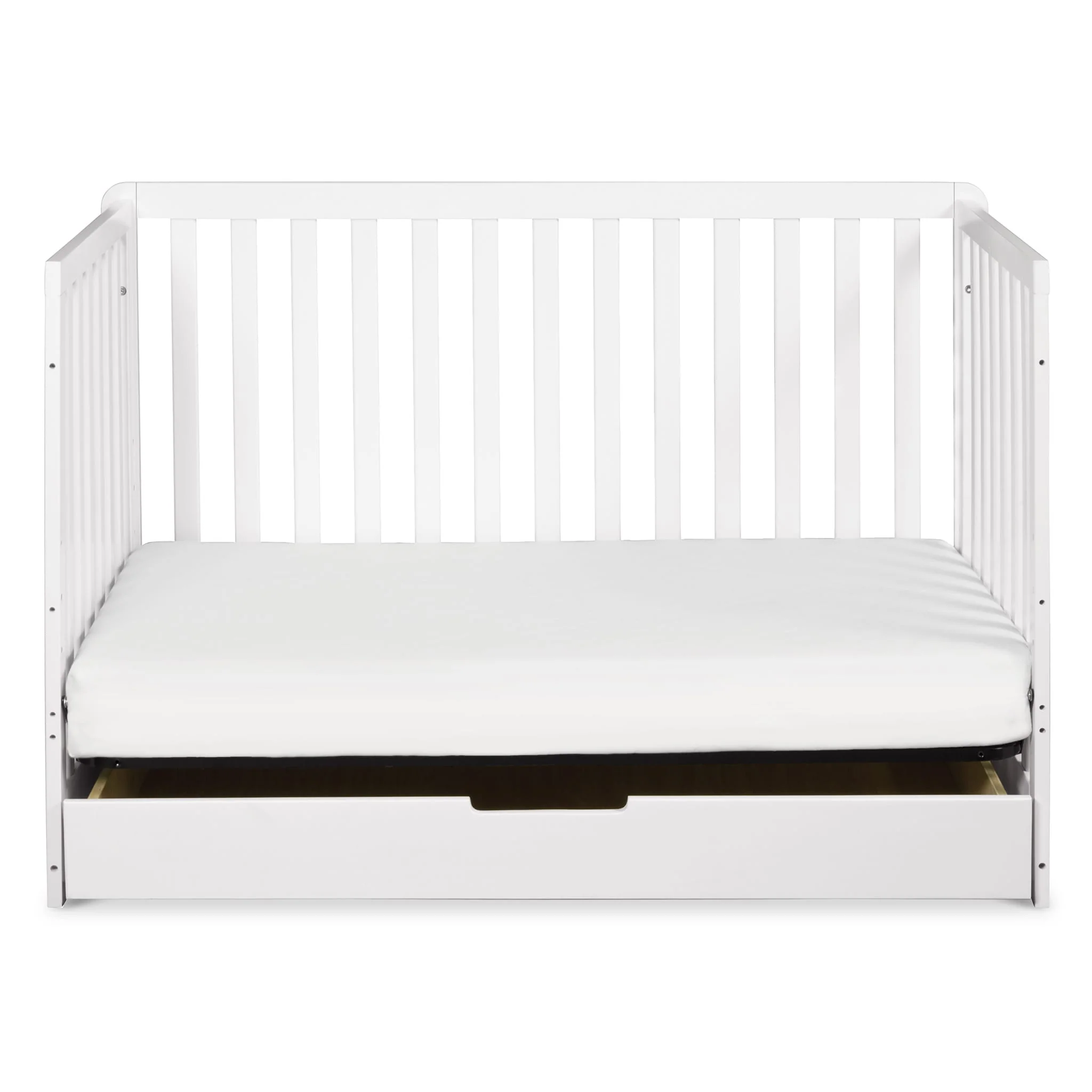 Couchette Convertible 4-en-1 Colby avec Tiroir Gigogne - Blanc - Image 7