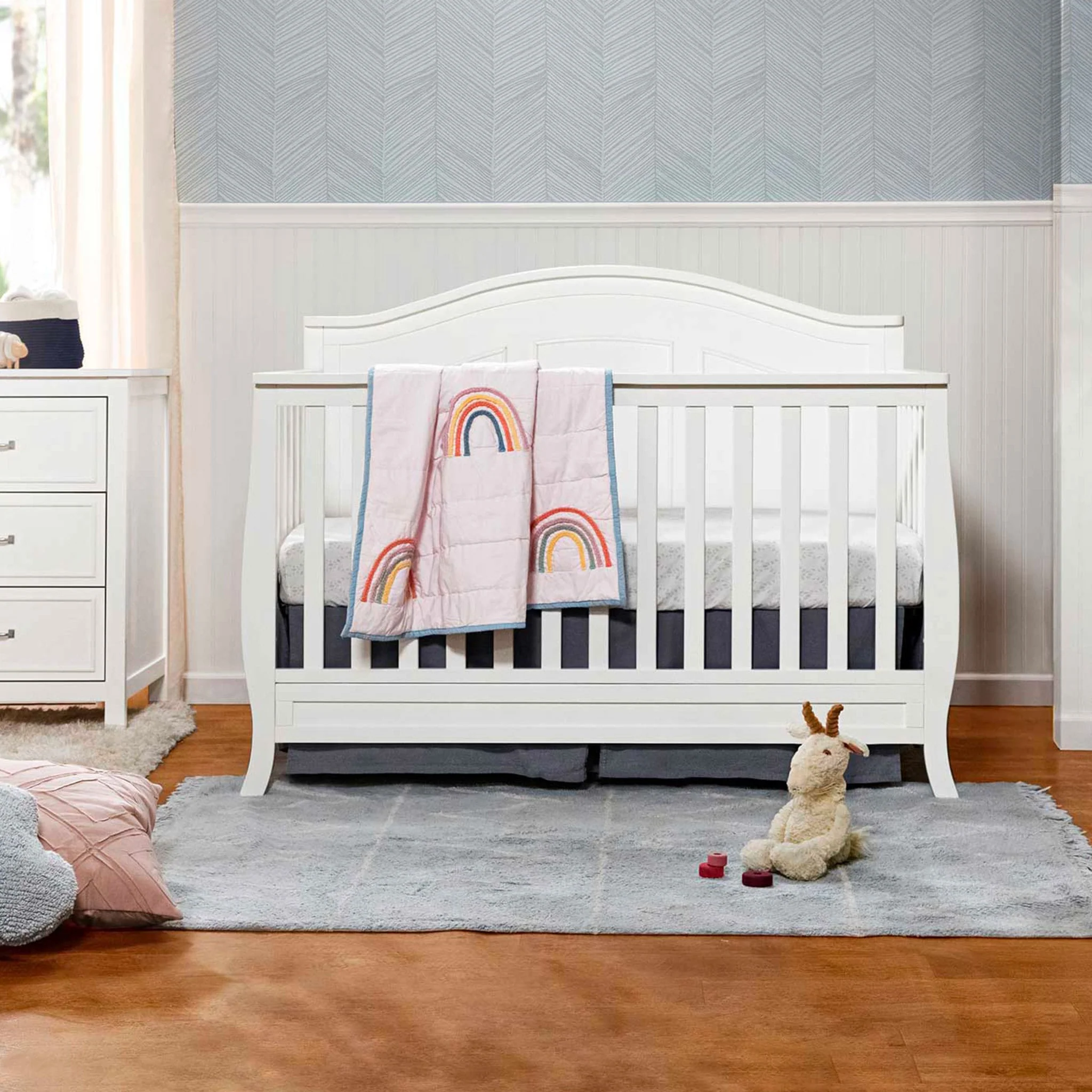 Couchette Convertible 4-en-1 Emmett - Blanc - Image 8