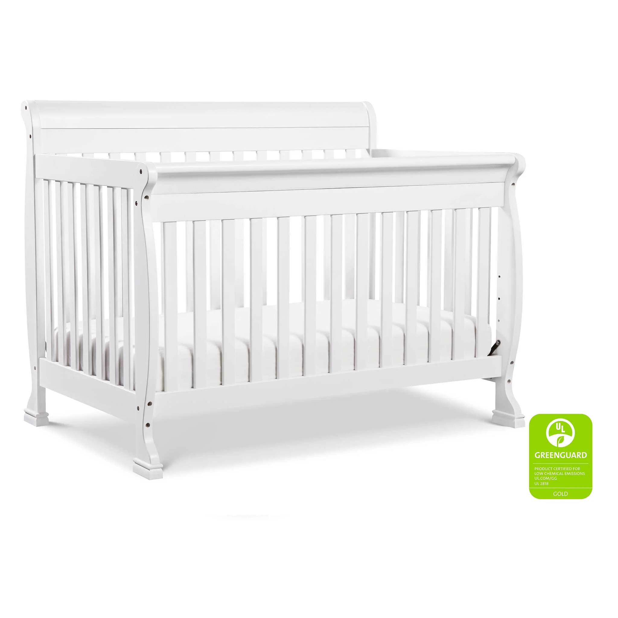 Couchette Convertible 4-en-1 Kalani - Blanc - Image 3
