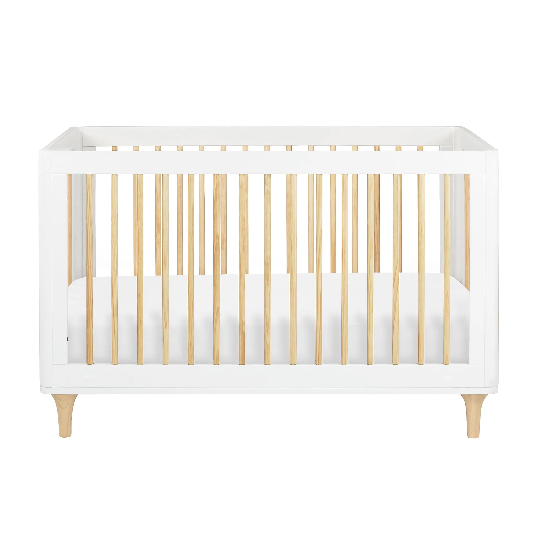 Couchette Convertible 3 en 1 Lolly - Blanc / Naturel
