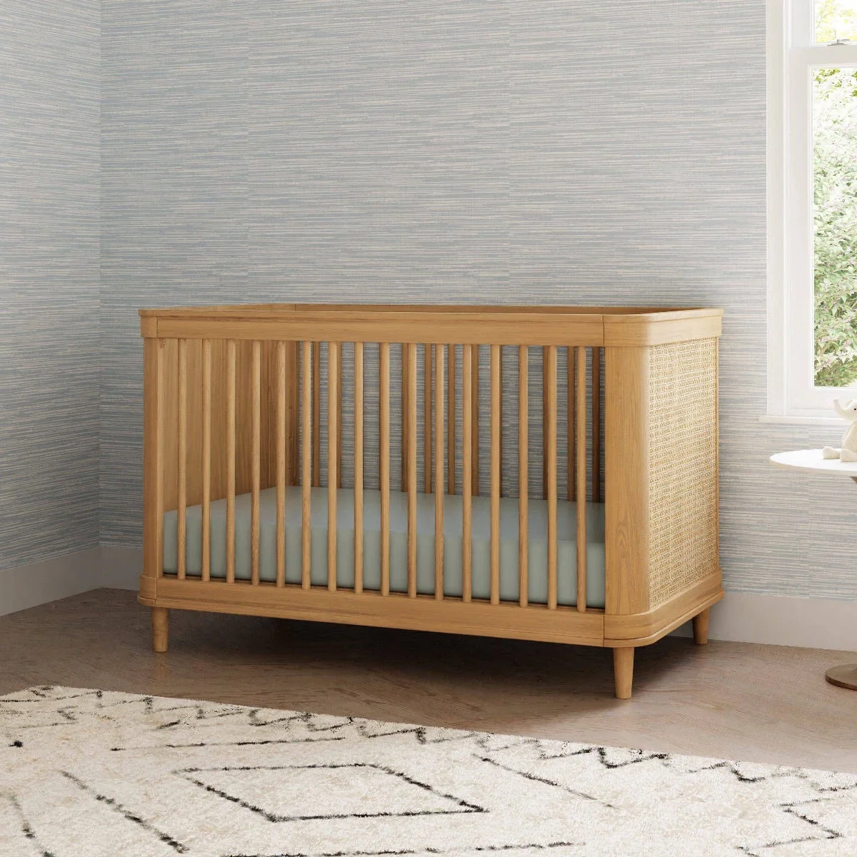 Couchette Convertible 3-en-1 Marin - Miel et Rotin - Image 12
