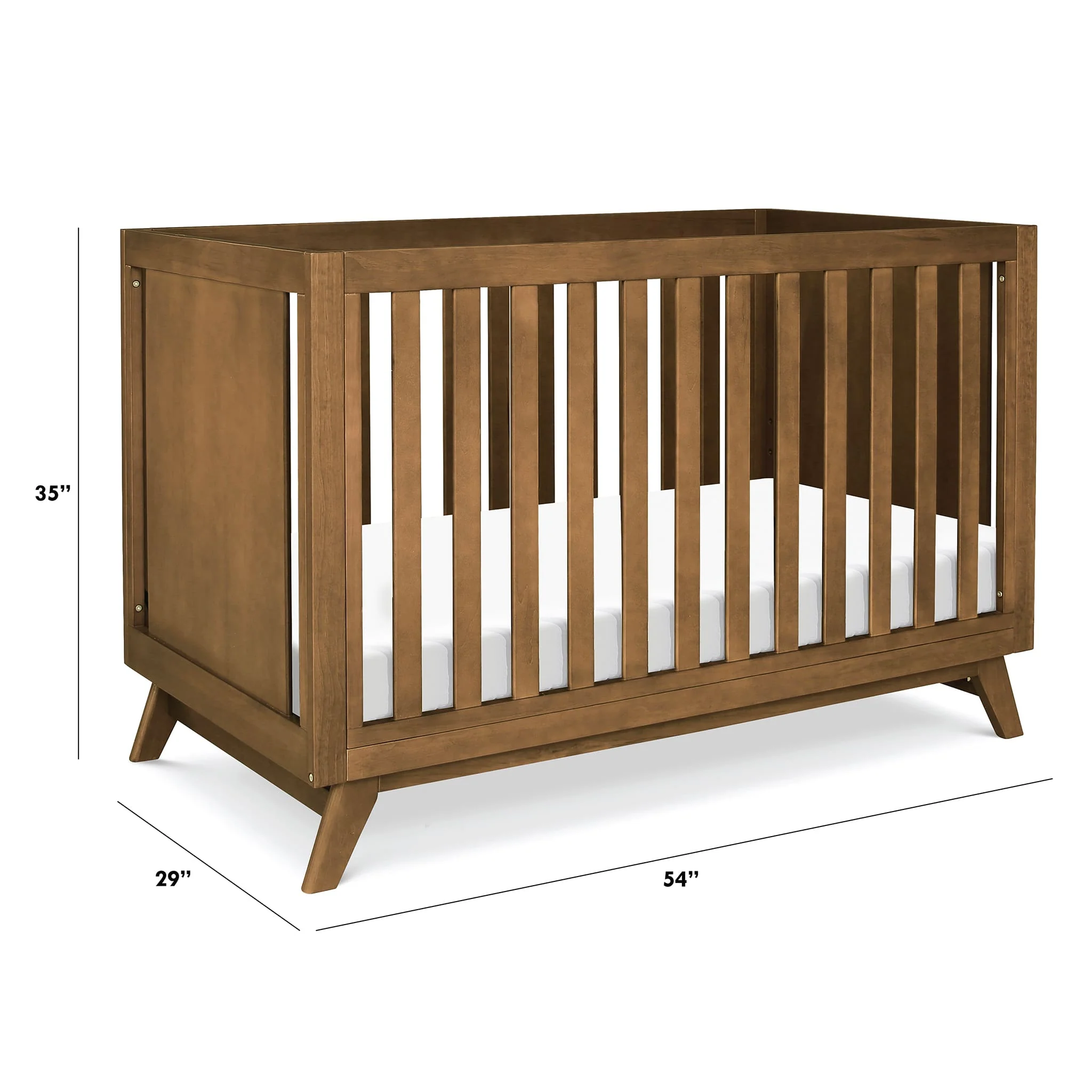 Couchette Convertible 3-en-1 Otto - Noyer - Image 7