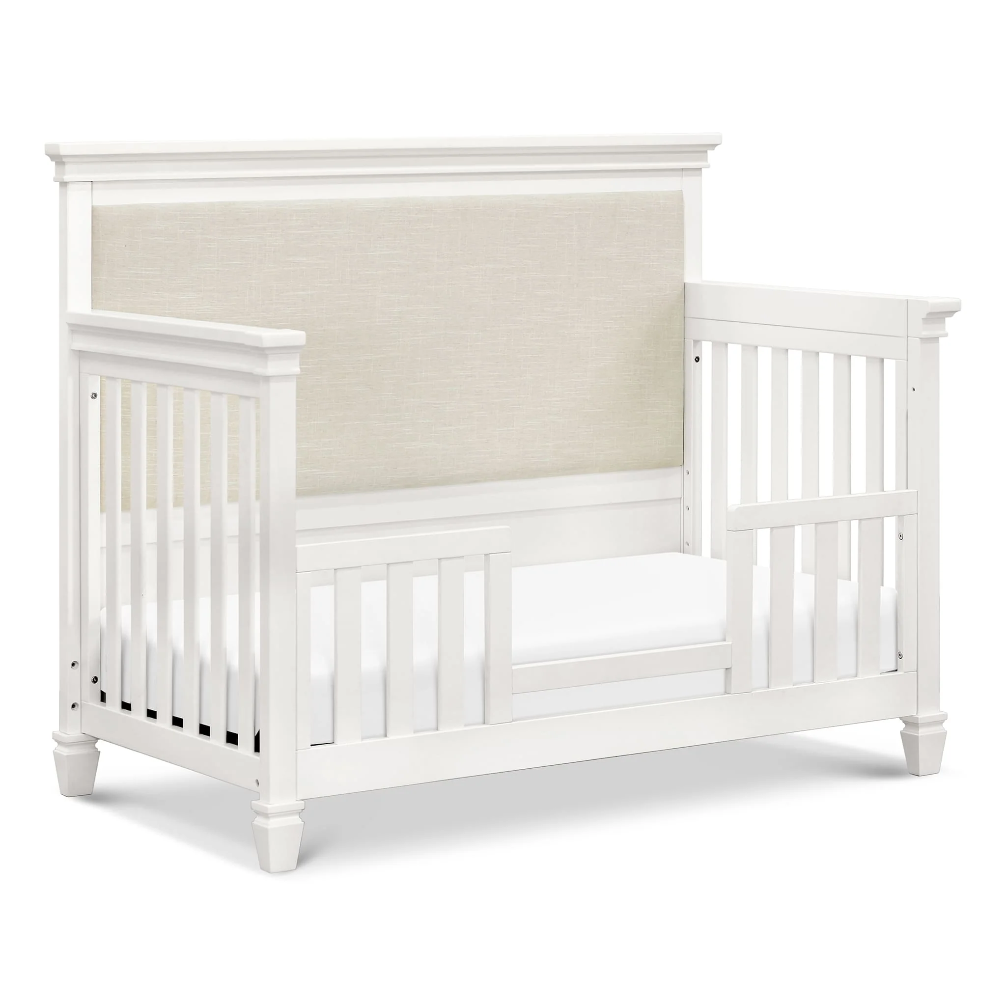 Couchette Convertible 4-en-1 Darlington - Blanc Chaud - Image 4