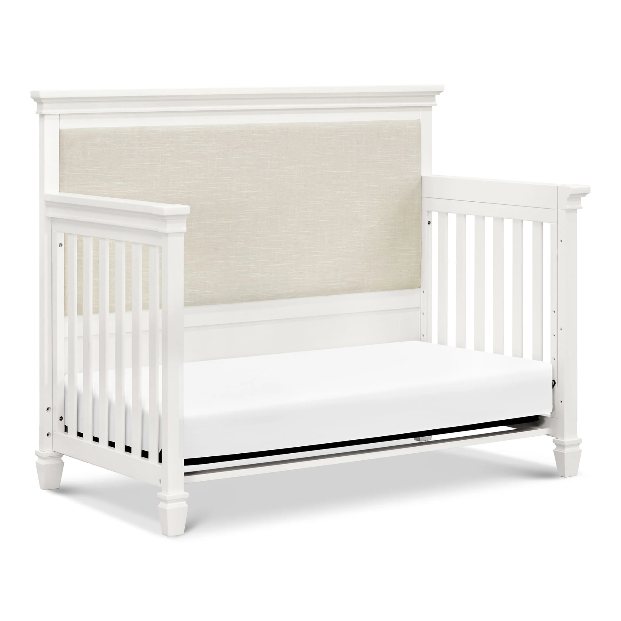 Couchette Convertible 4-en-1 Darlington - Blanc Chaud - Image 6