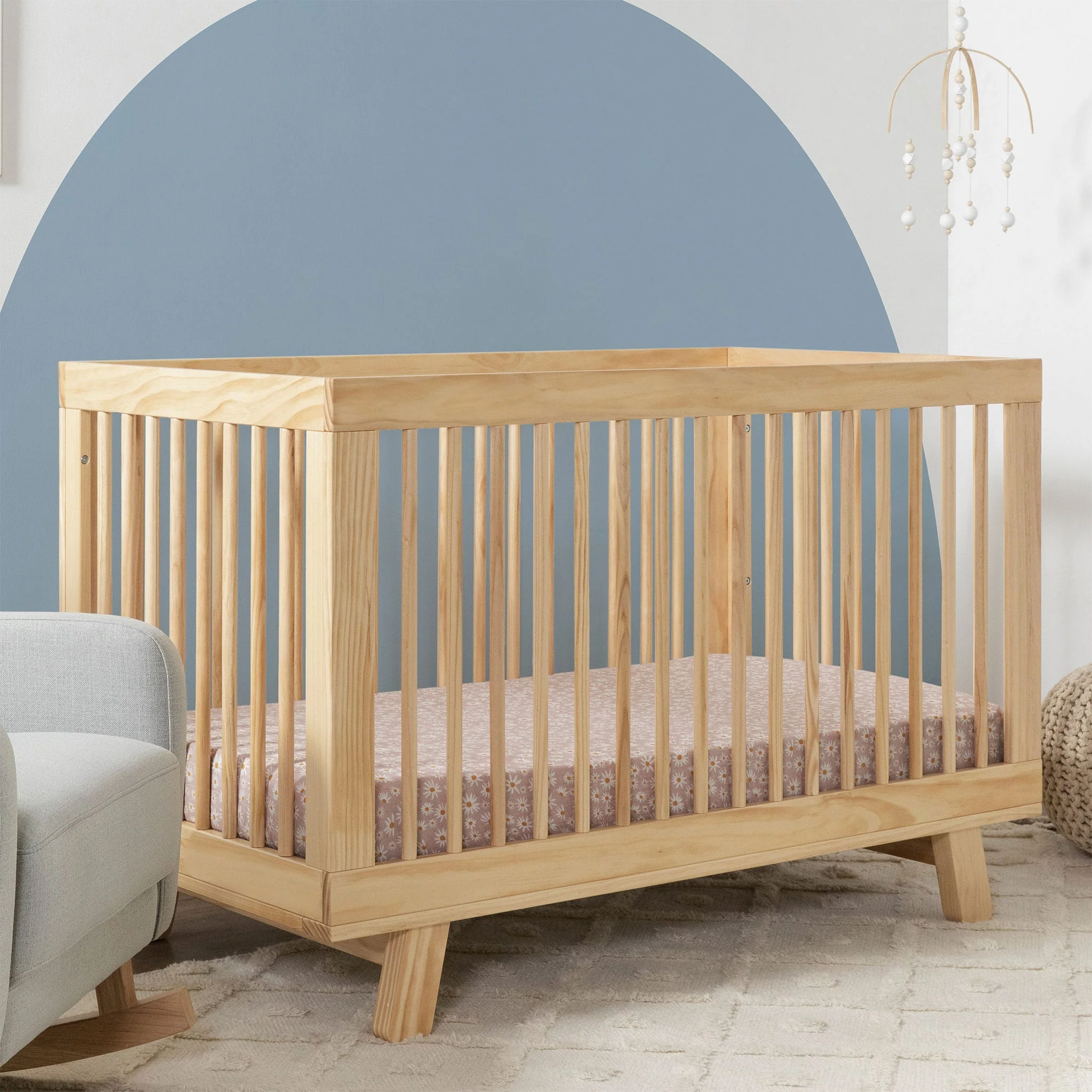 Couchette Convertible 3-en-1 Hudson avec kit de conversion - Naturel - Image 11