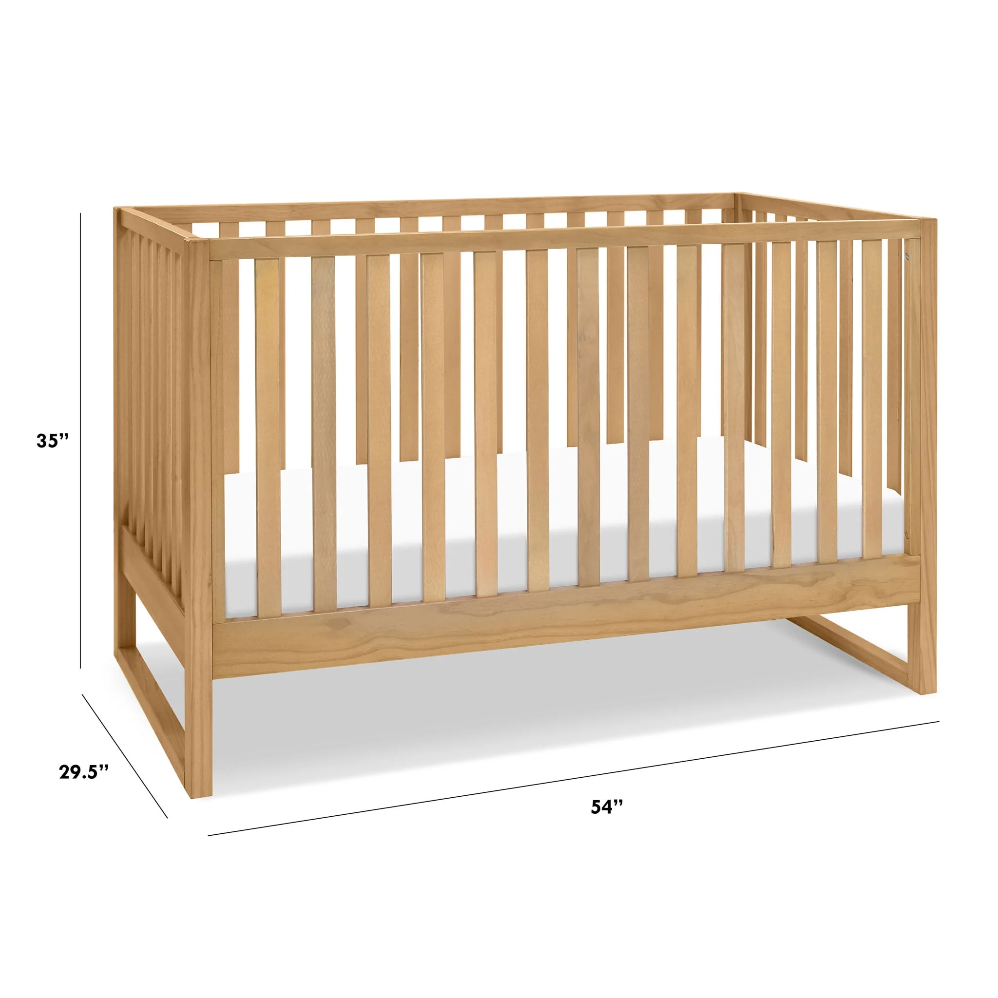Couchette Convertible 3-en-1 Hunter - Miel - Image 8