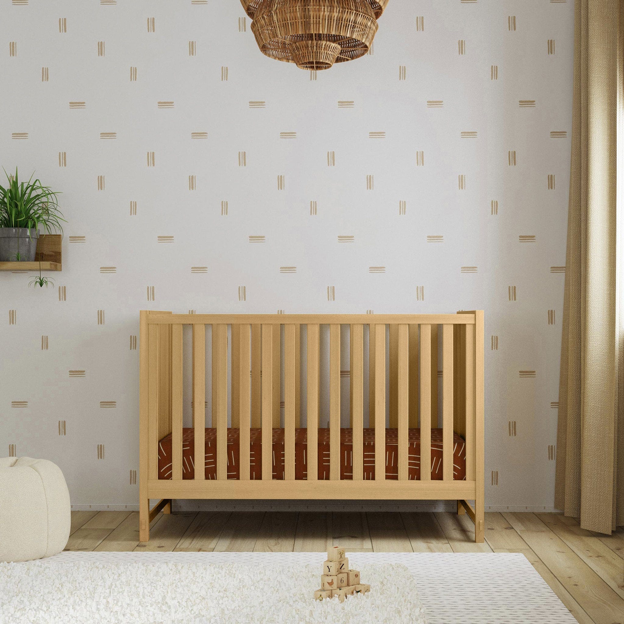 Couchette Convertible 3-en-1 Margot - Miel - Image 2