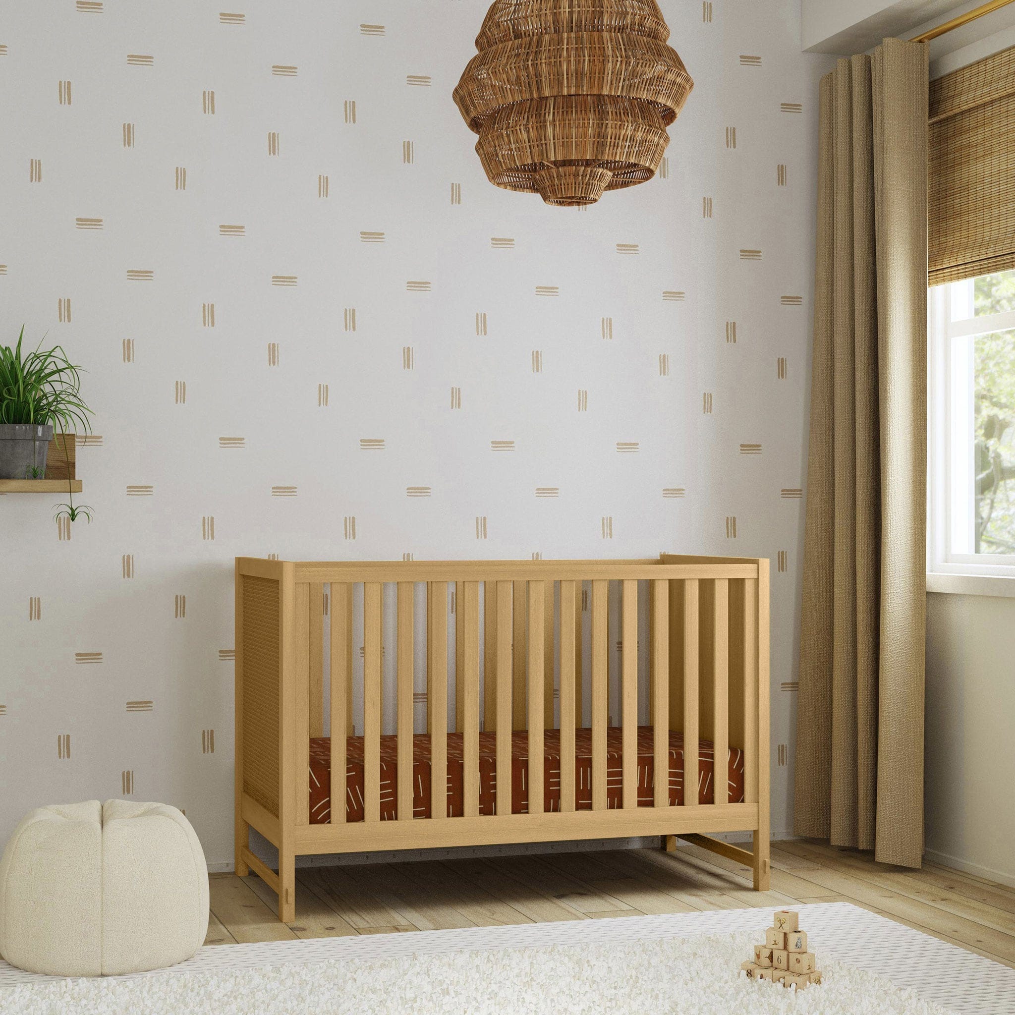 Couchette Convertible 3-en-1 Margot - Miel - Image 7