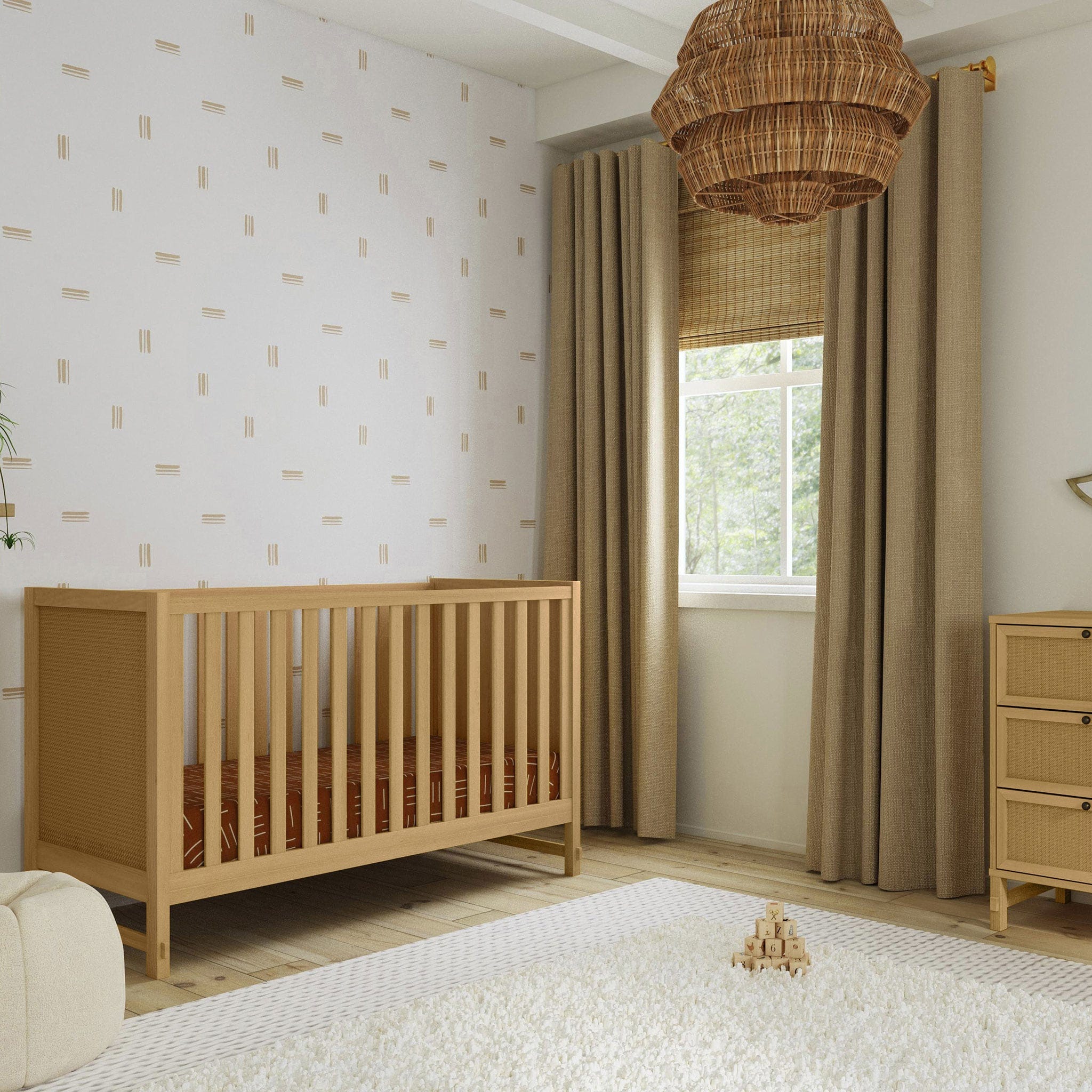Couchette Convertible 3-en-1 Margot - Miel - Image 8