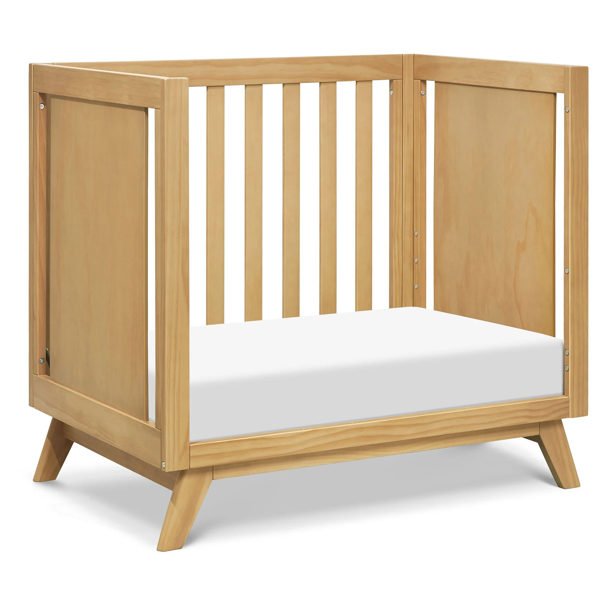 Mini Couchette Convertible Otto 3-en-1 (avec matelas de 4" inclus) - Miel - Image 4