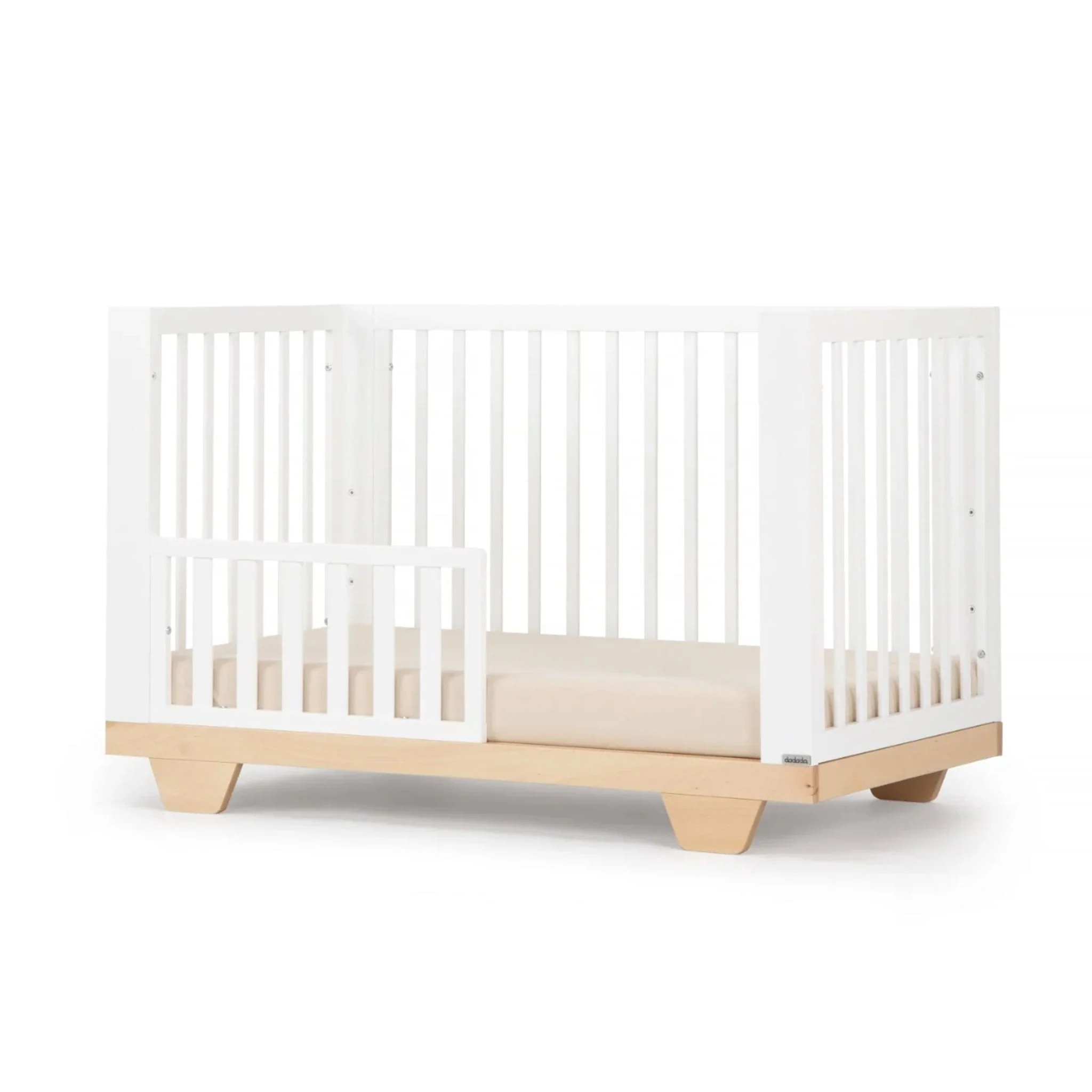 Couchette convertible 8 en 1 Spirit - Blanc/Naturel - Image 2